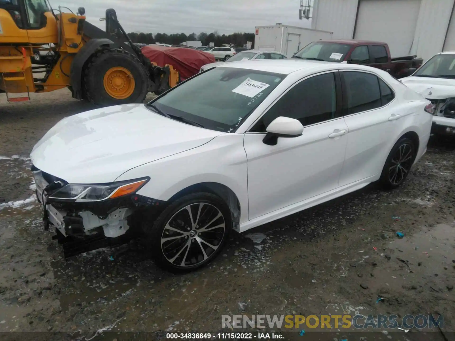 2 Photograph of a damaged car 4T1B11HK2KU292842 TOYOTA CAMRY 2019