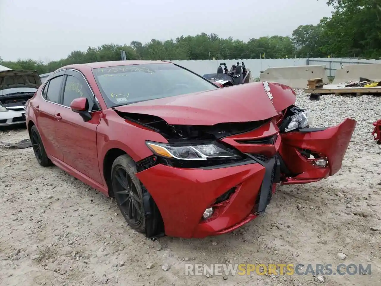 1 Photograph of a damaged car 4T1B11HK2KU294235 TOYOTA CAMRY 2019