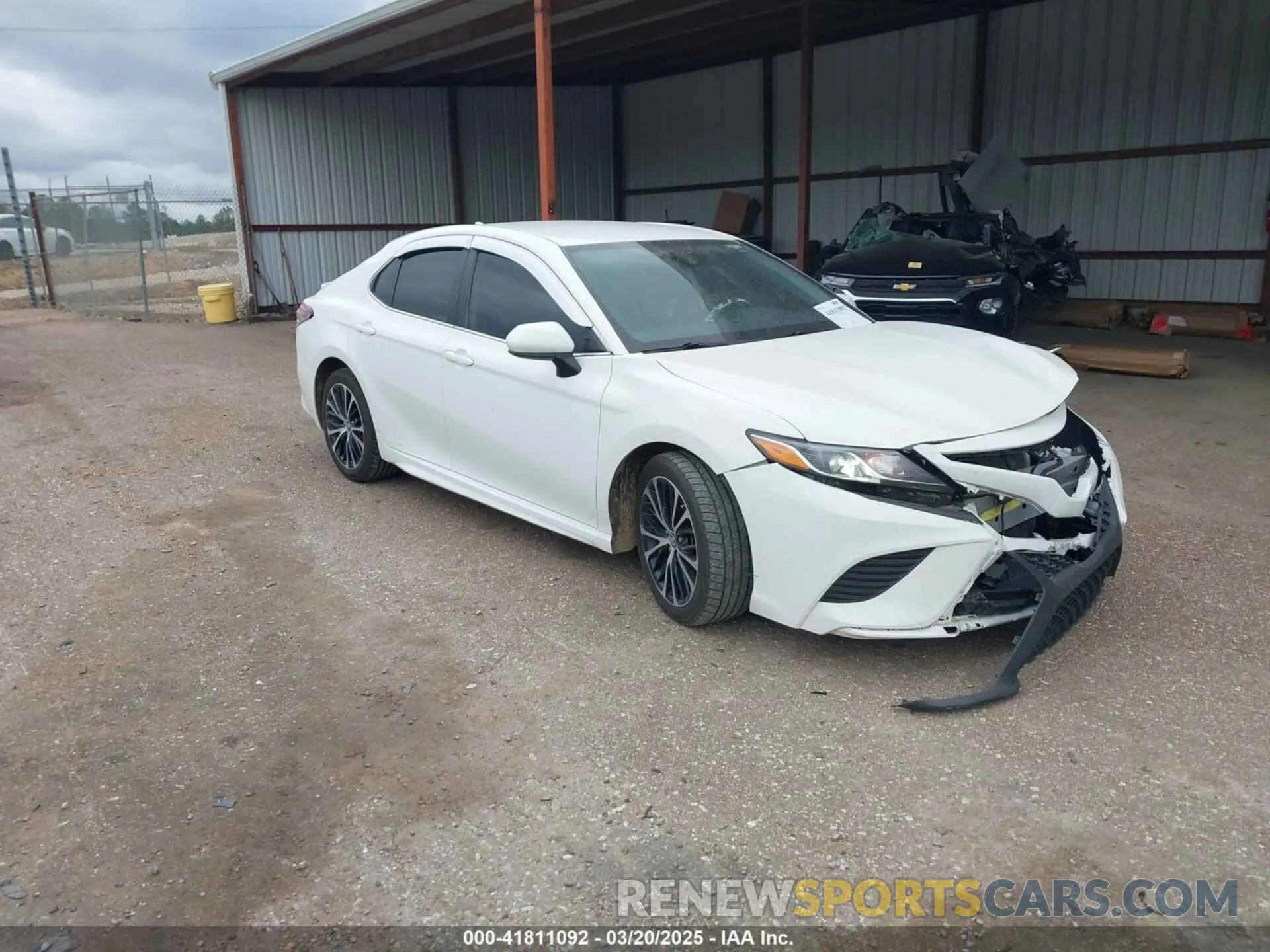 1 Photograph of a damaged car 4T1B11HK2KU297216 TOYOTA CAMRY 2019