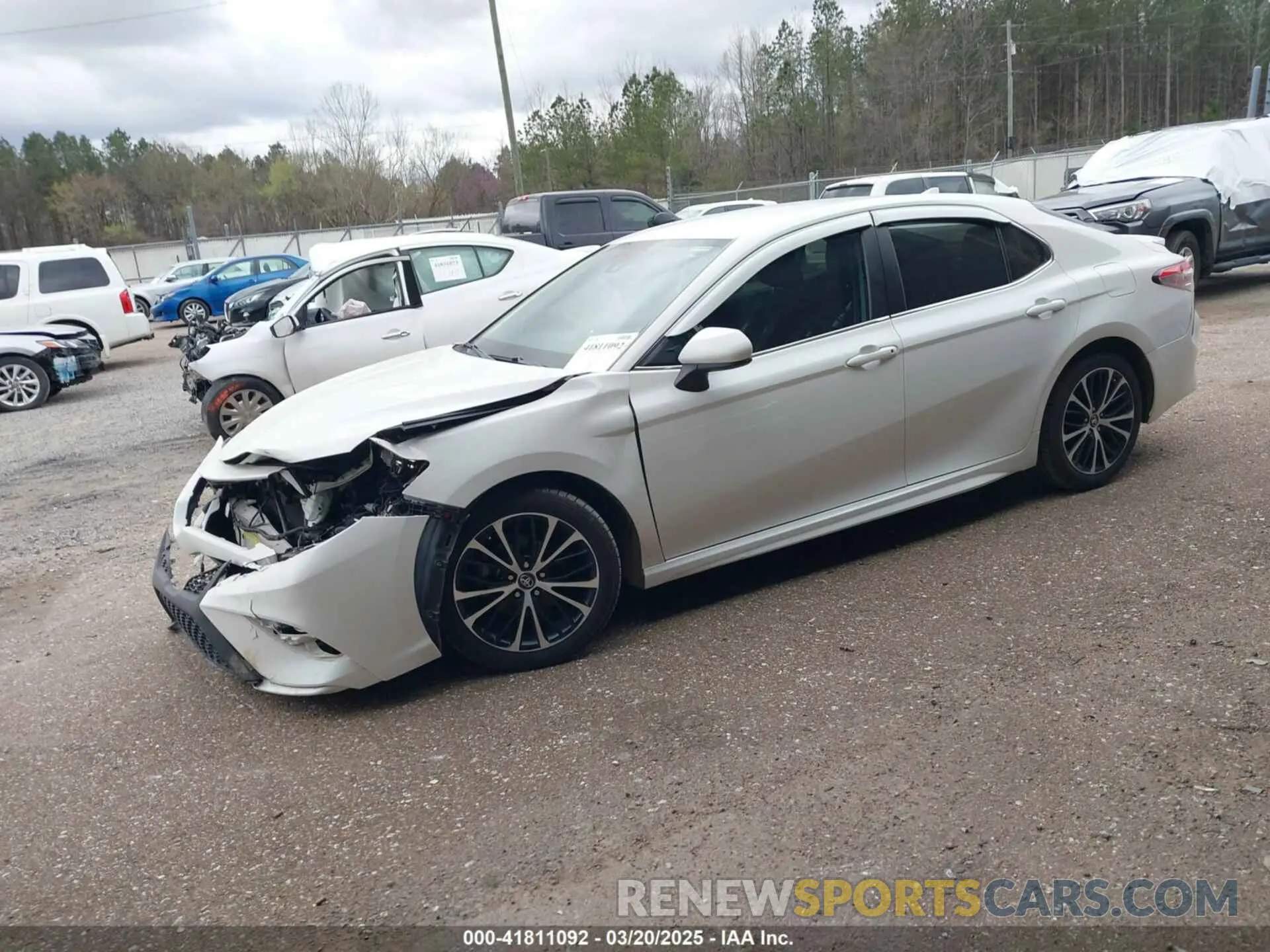 2 Photograph of a damaged car 4T1B11HK2KU297216 TOYOTA CAMRY 2019