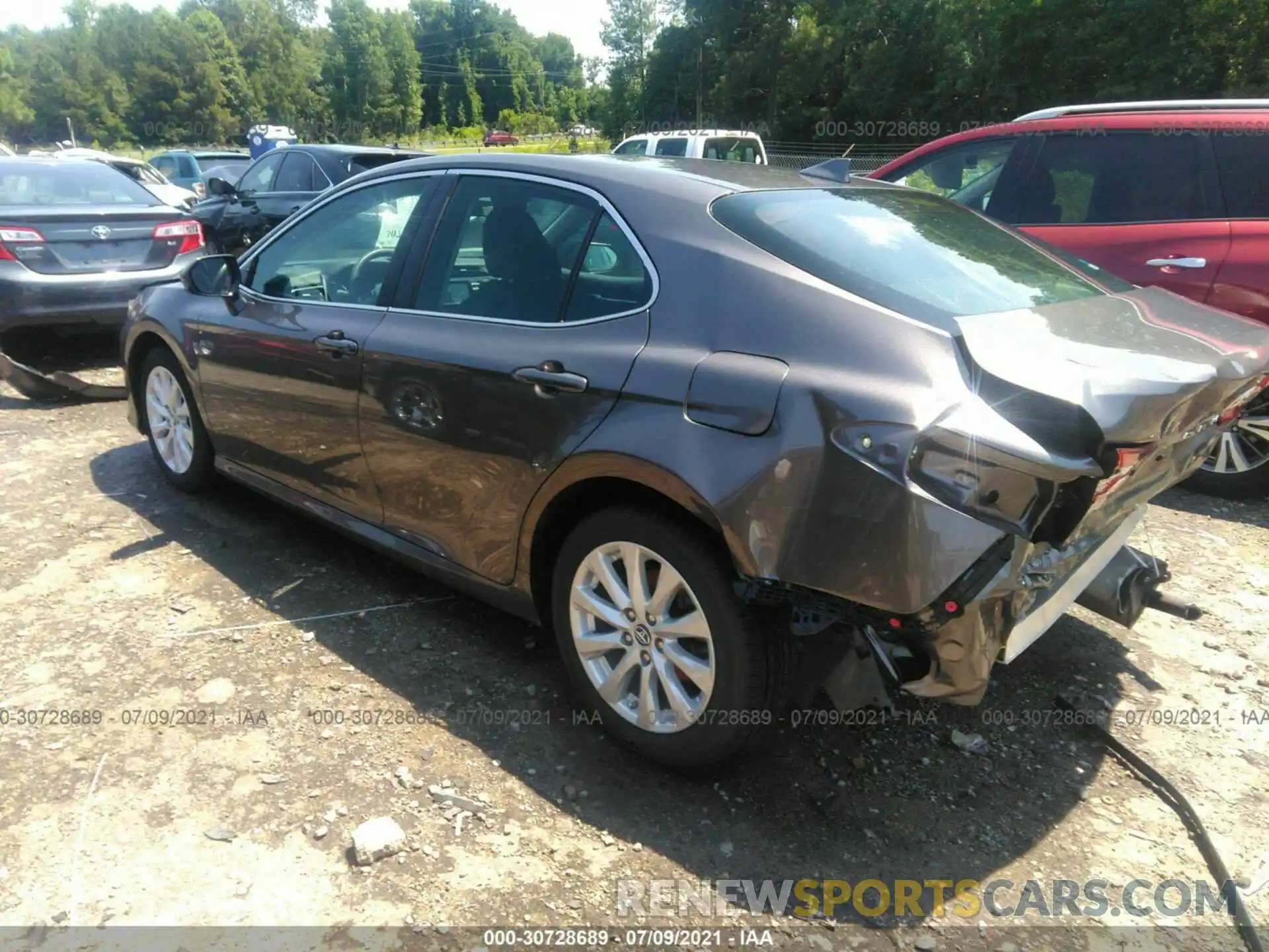 3 Photograph of a damaged car 4T1B11HK2KU680993 TOYOTA CAMRY 2019