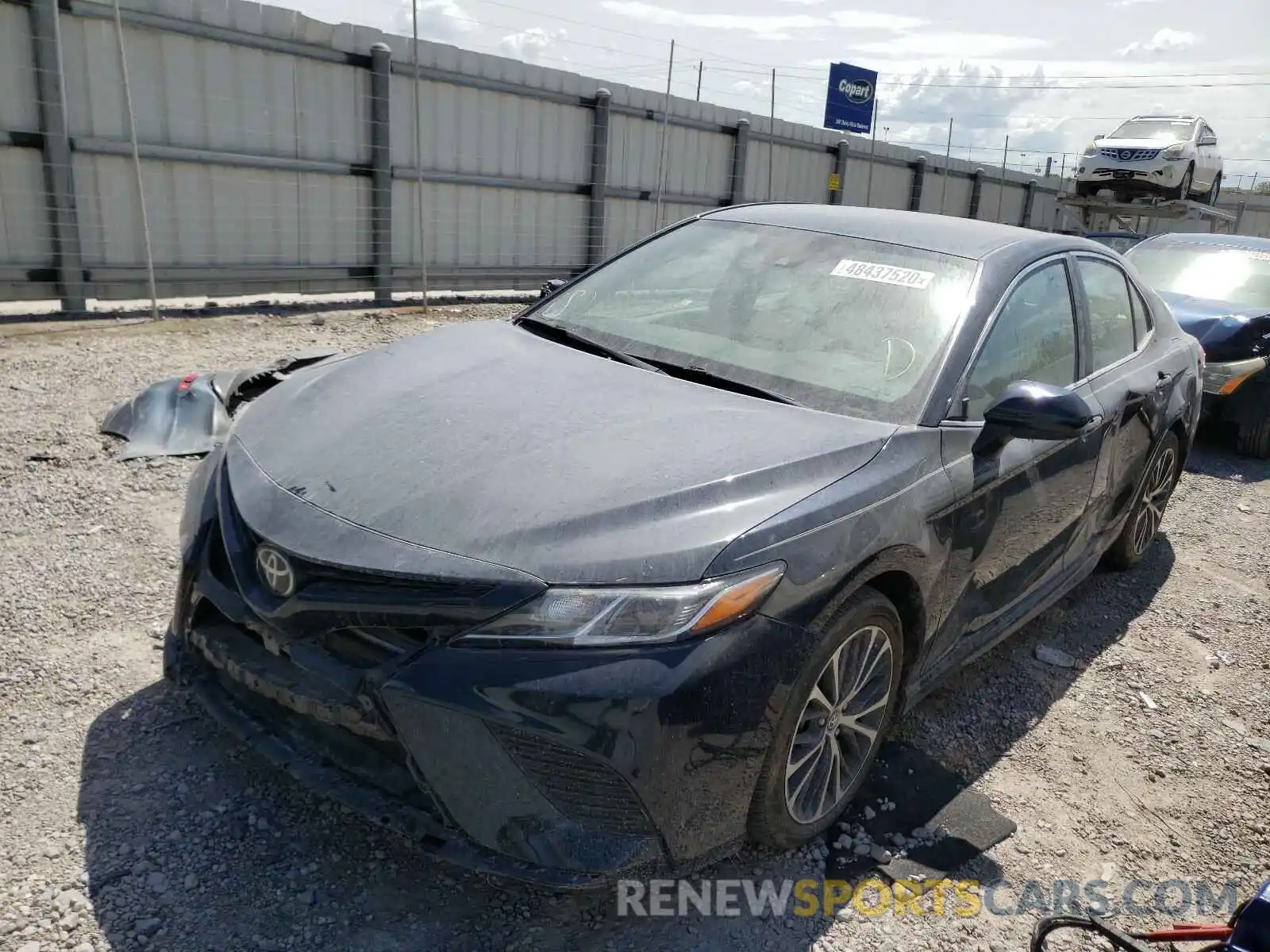 2 Photograph of a damaged car 4T1B11HK2KU681304 TOYOTA CAMRY 2019