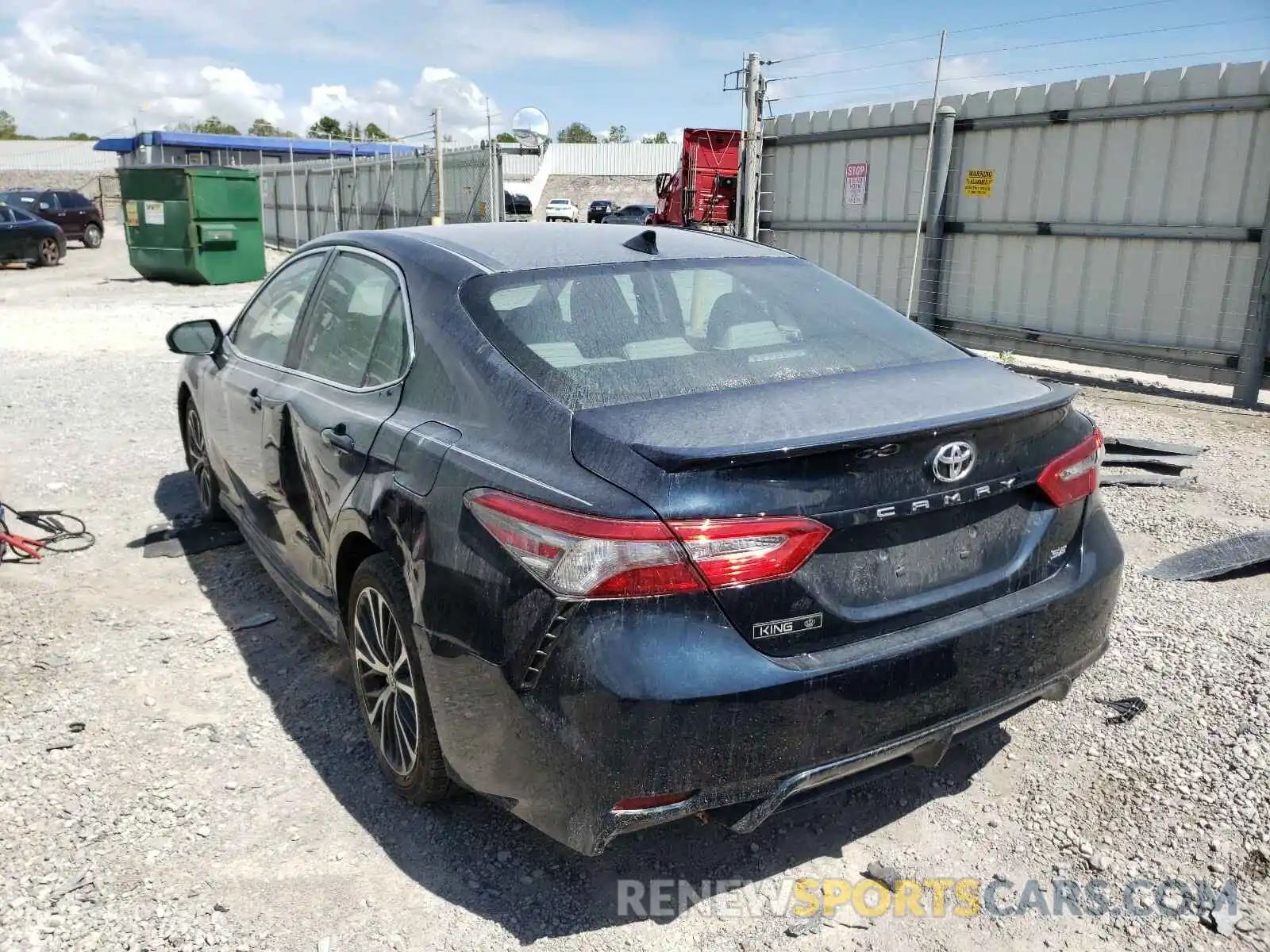 3 Photograph of a damaged car 4T1B11HK2KU681304 TOYOTA CAMRY 2019