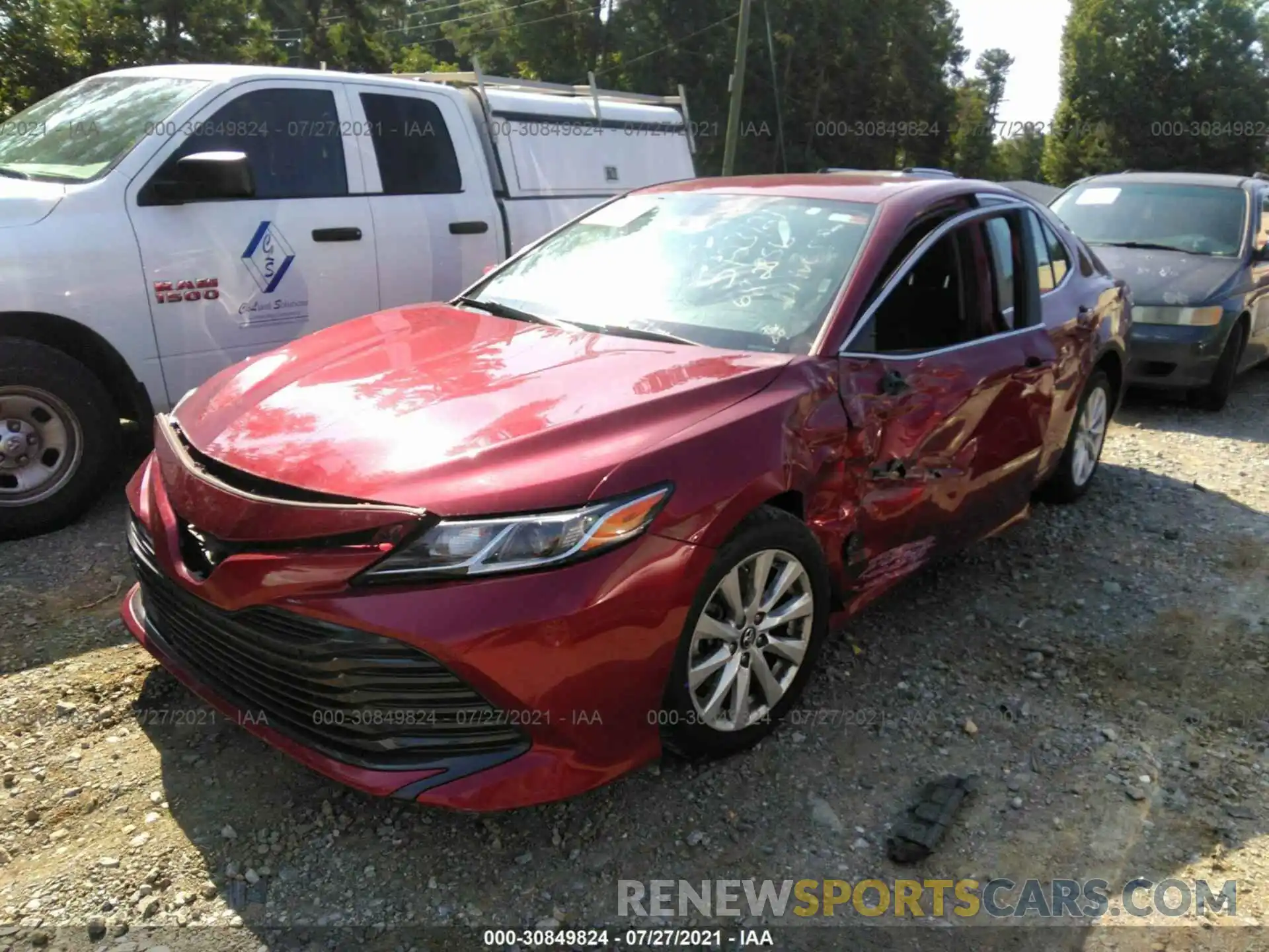 6 Photograph of a damaged car 4T1B11HK2KU682856 TOYOTA CAMRY 2019