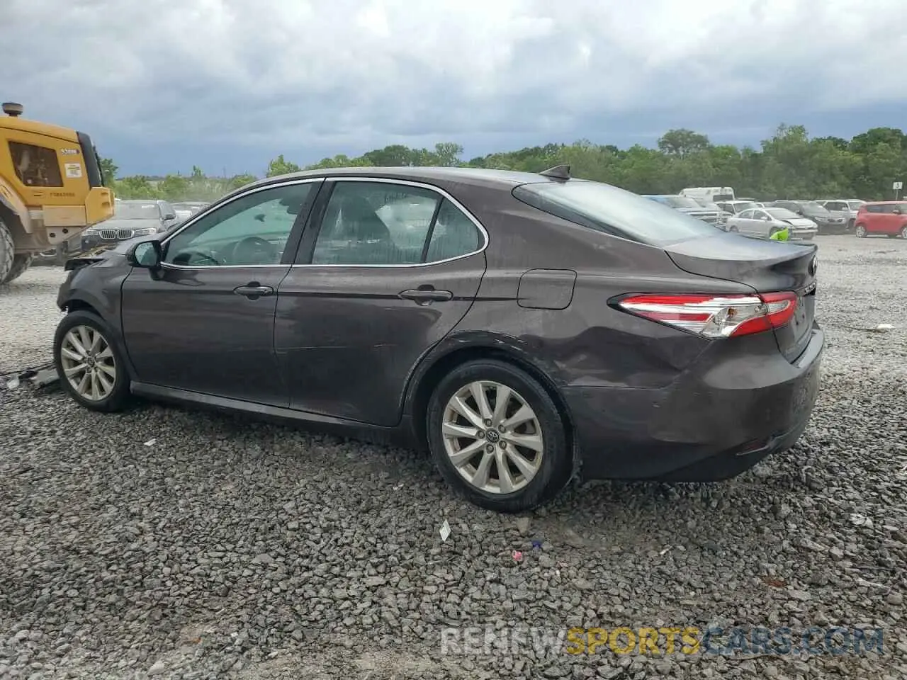 2 Photograph of a damaged car 4T1B11HK2KU684056 TOYOTA CAMRY 2019