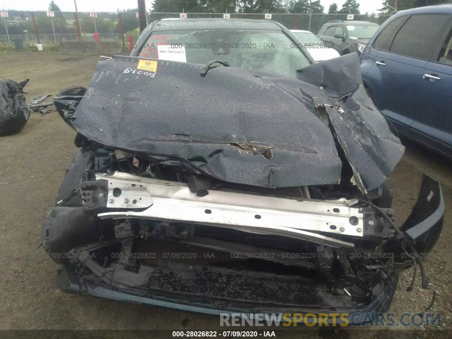 6 Photograph of a damaged car 4T1B11HK2KU684073 TOYOTA CAMRY 2019