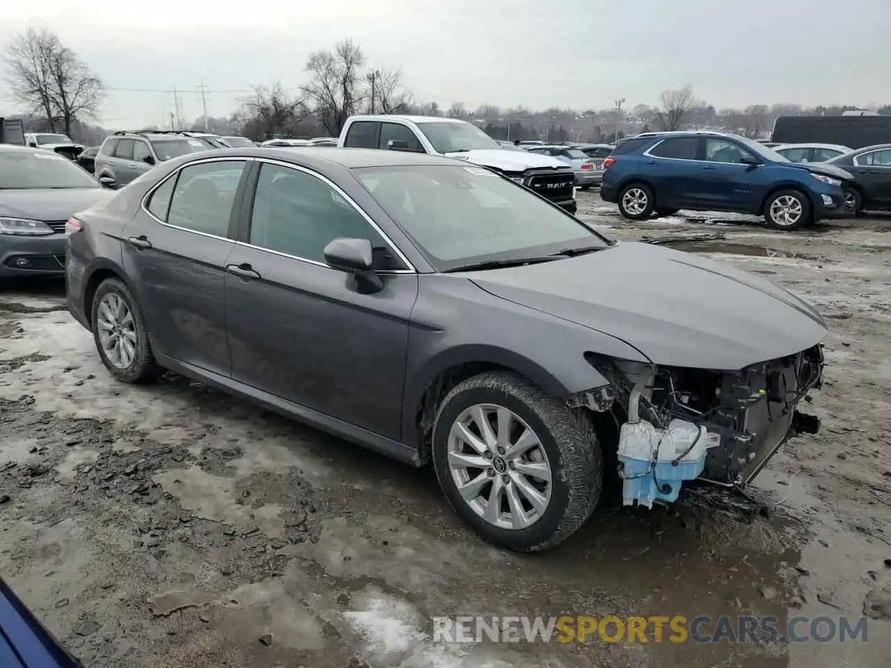 4 Photograph of a damaged car 4T1B11HK2KU684719 TOYOTA CAMRY 2019