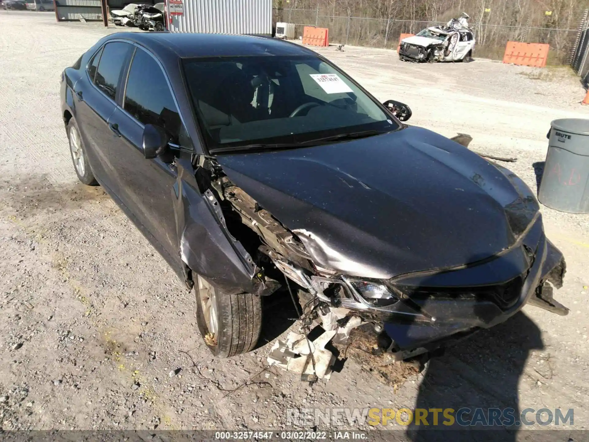 1 Photograph of a damaged car 4T1B11HK2KU689080 TOYOTA CAMRY 2019