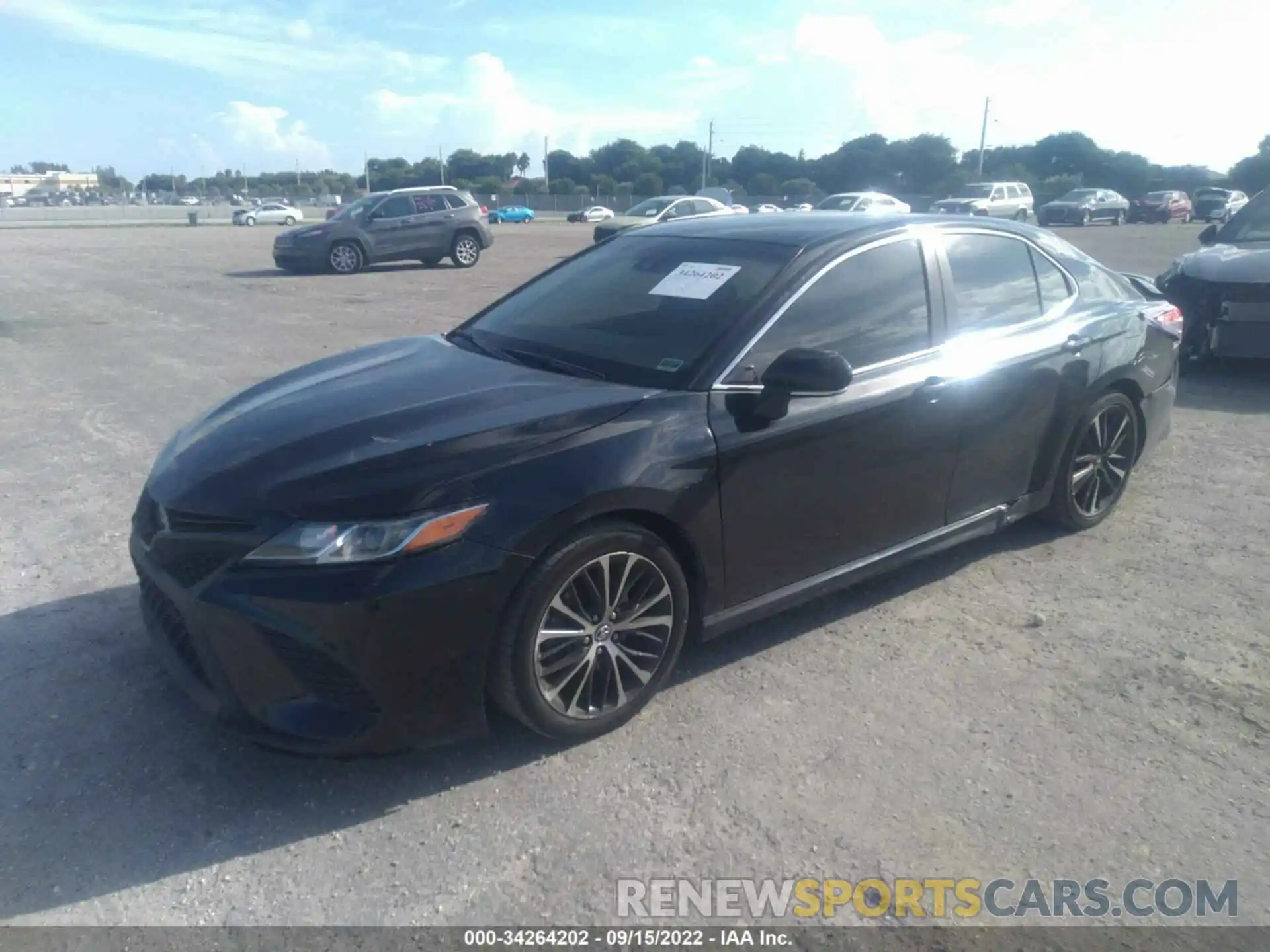 2 Photograph of a damaged car 4T1B11HK2KU696269 TOYOTA CAMRY 2019