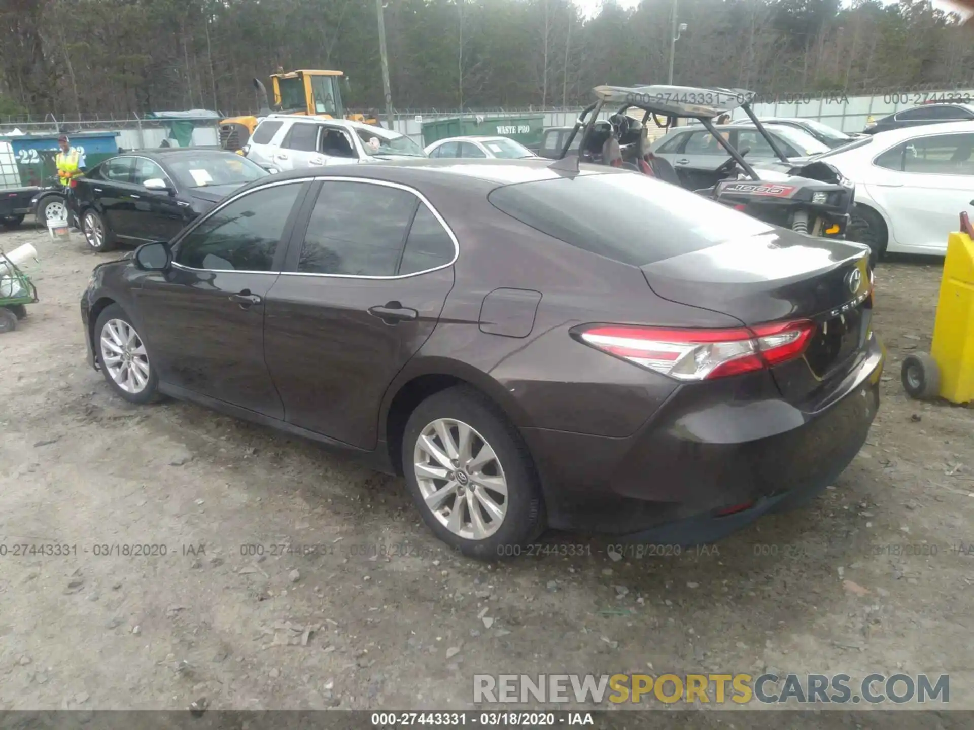 3 Photograph of a damaged car 4T1B11HK2KU699382 TOYOTA CAMRY 2019