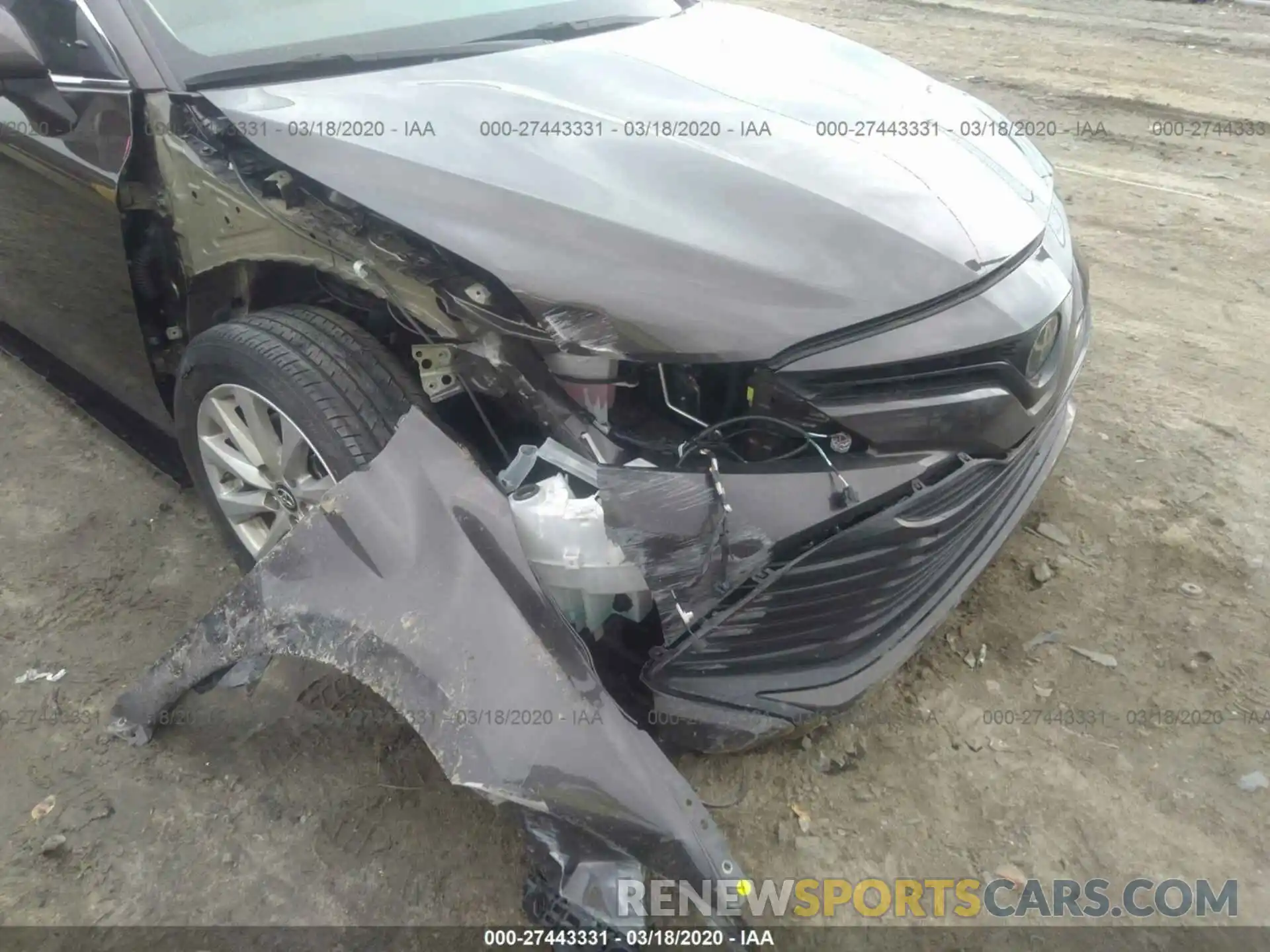 6 Photograph of a damaged car 4T1B11HK2KU699382 TOYOTA CAMRY 2019