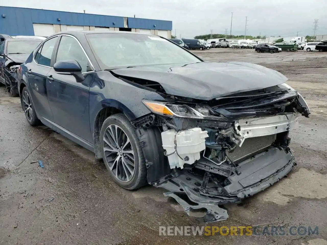 1 Photograph of a damaged car 4T1B11HK2KU700272 TOYOTA CAMRY 2019