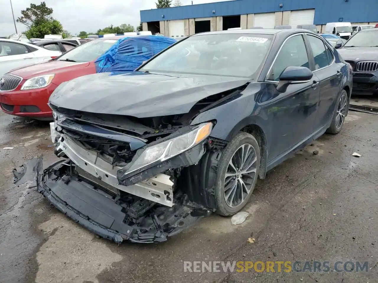 2 Photograph of a damaged car 4T1B11HK2KU700272 TOYOTA CAMRY 2019