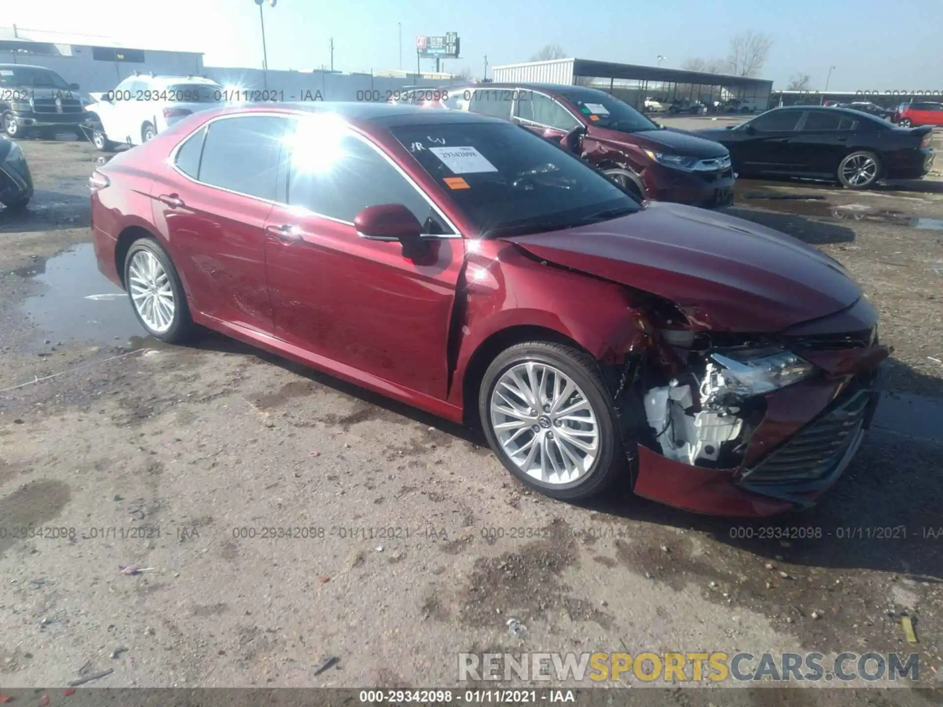 6 Photograph of a damaged car 4T1B11HK2KU701616 TOYOTA CAMRY 2019