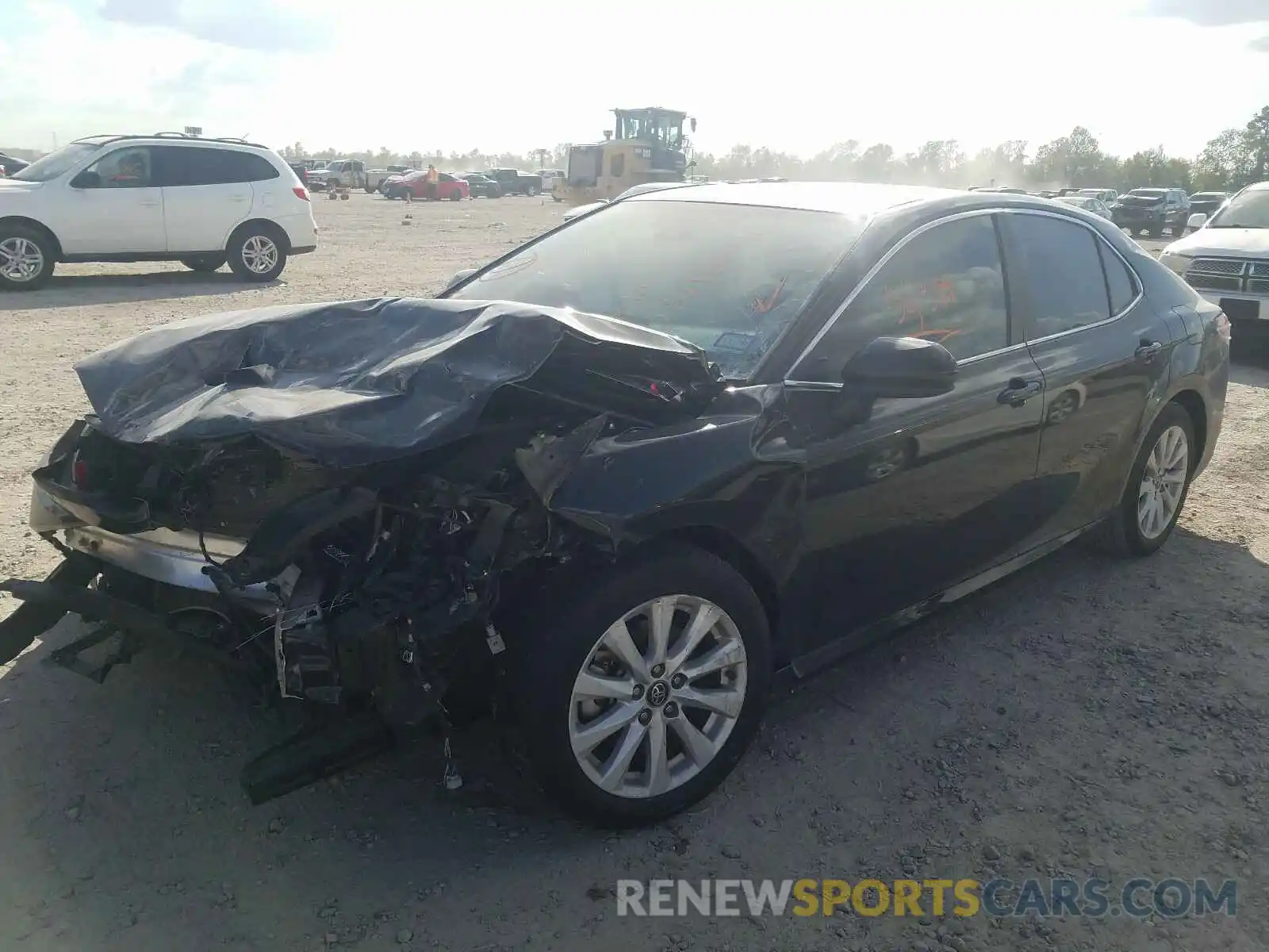 2 Photograph of a damaged car 4T1B11HK2KU701809 TOYOTA CAMRY 2019