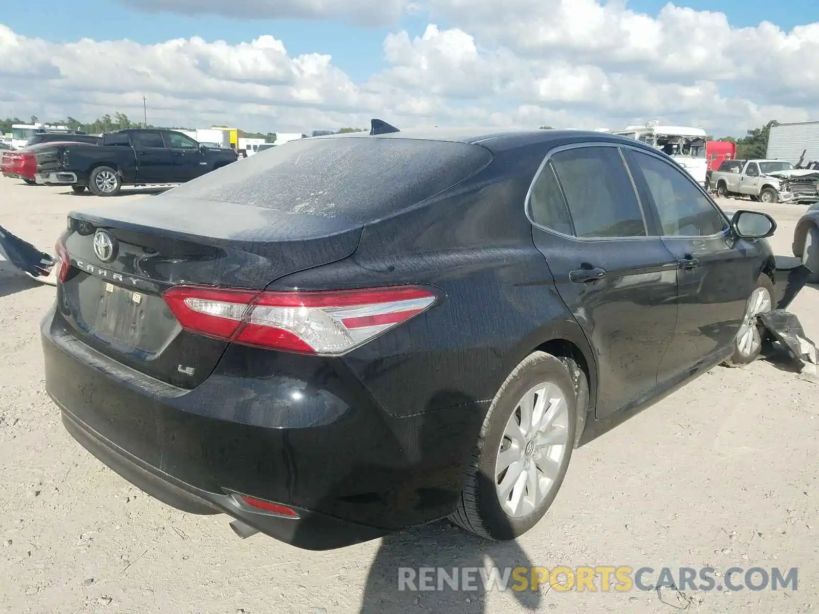 4 Photograph of a damaged car 4T1B11HK2KU701809 TOYOTA CAMRY 2019