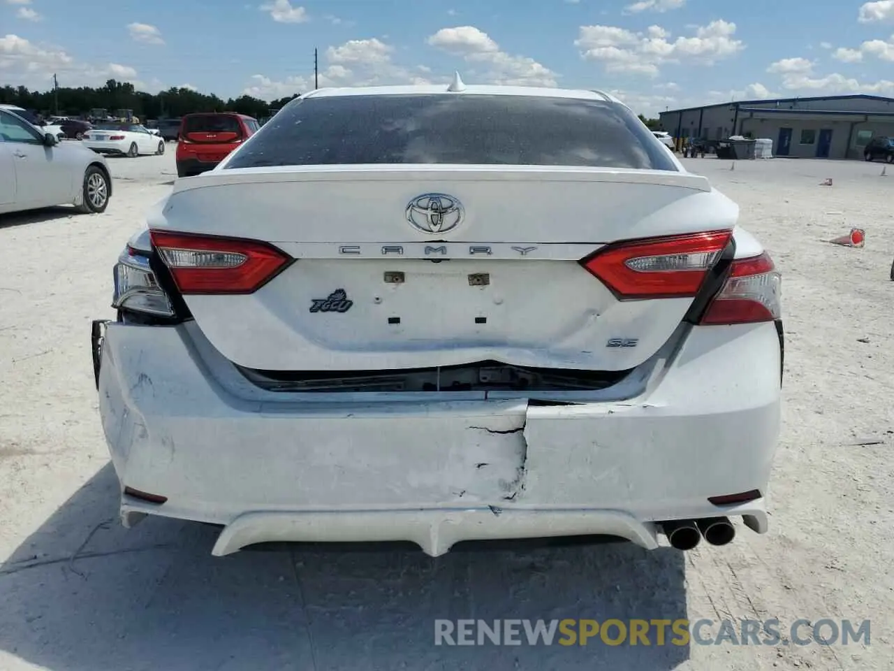 6 Photograph of a damaged car 4T1B11HK2KU703169 TOYOTA CAMRY 2019