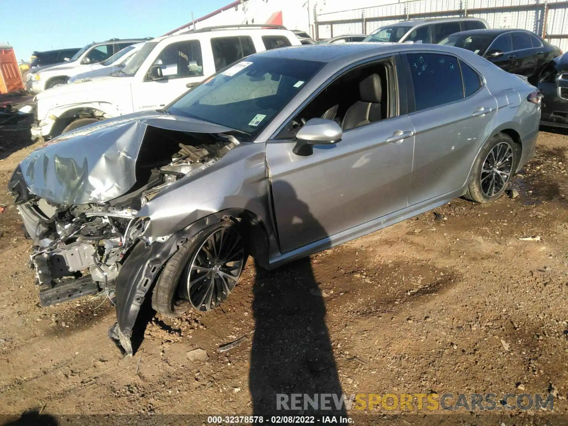 2 Photograph of a damaged car 4T1B11HK2KU704807 TOYOTA CAMRY 2019