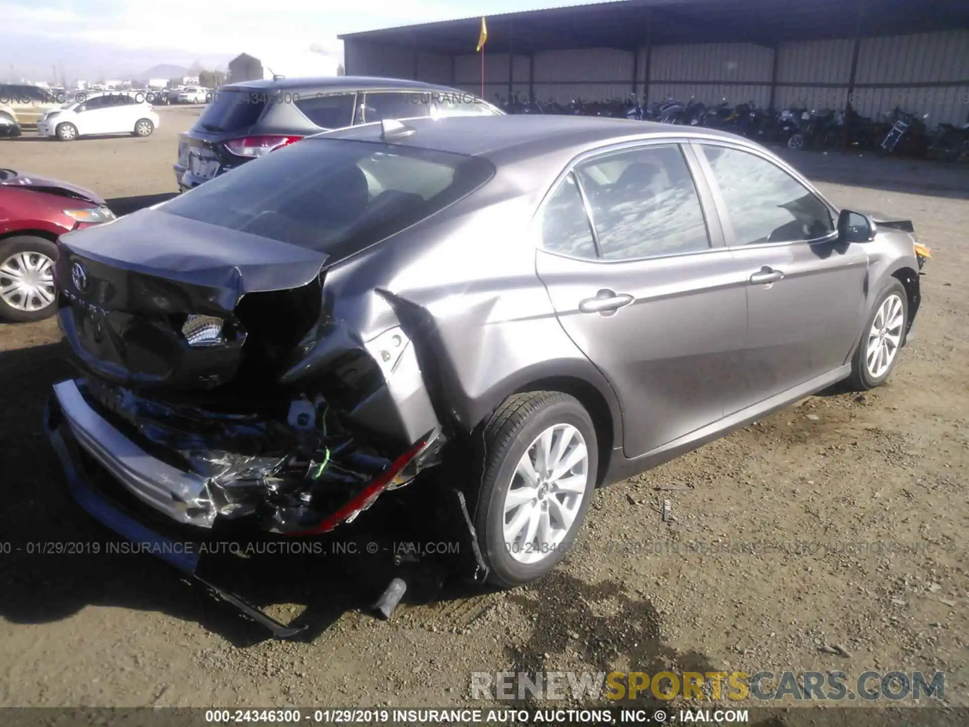 4 Photograph of a damaged car 4T1B11HK2KU706413 TOYOTA CAMRY 2019