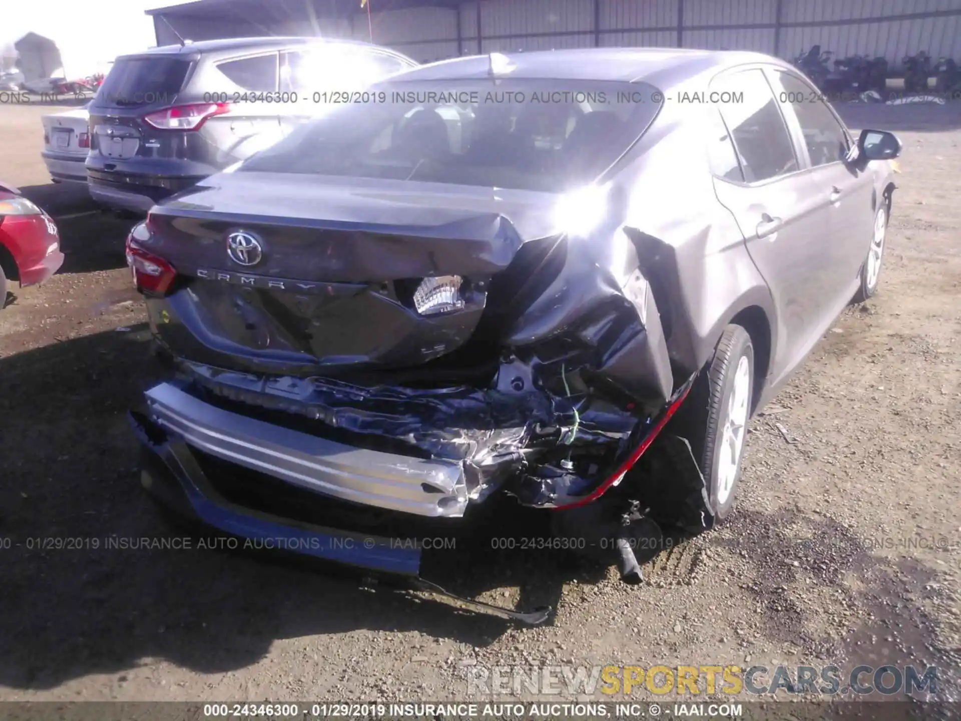 6 Photograph of a damaged car 4T1B11HK2KU706413 TOYOTA CAMRY 2019