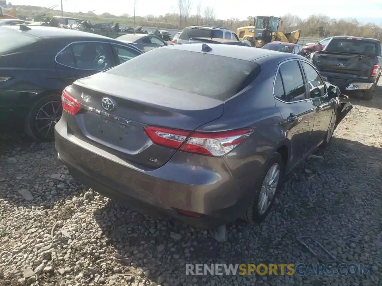 4 Photograph of a damaged car 4T1B11HK2KU706914 TOYOTA CAMRY 2019