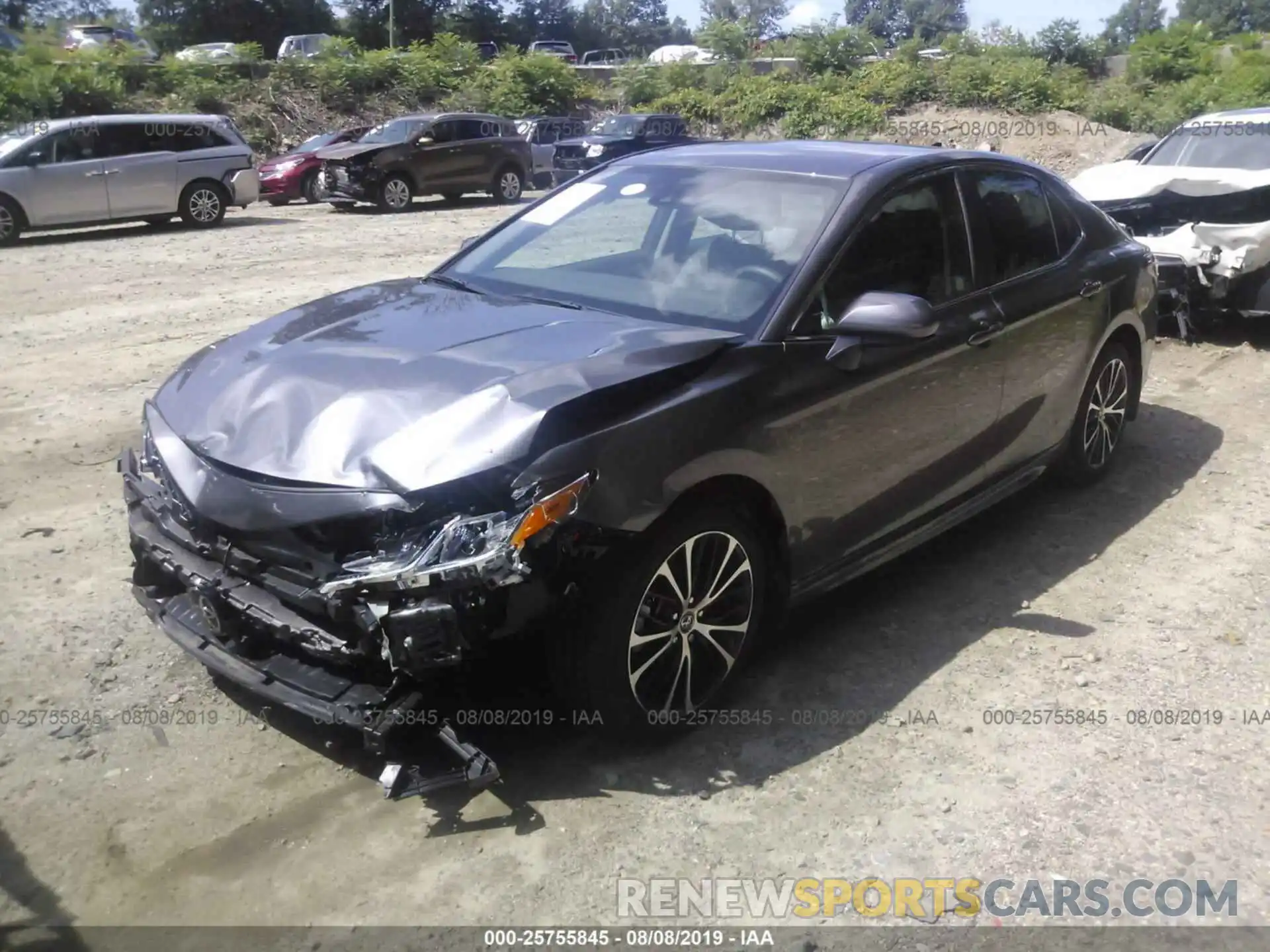 2 Photograph of a damaged car 4T1B11HK2KU709182 TOYOTA CAMRY 2019