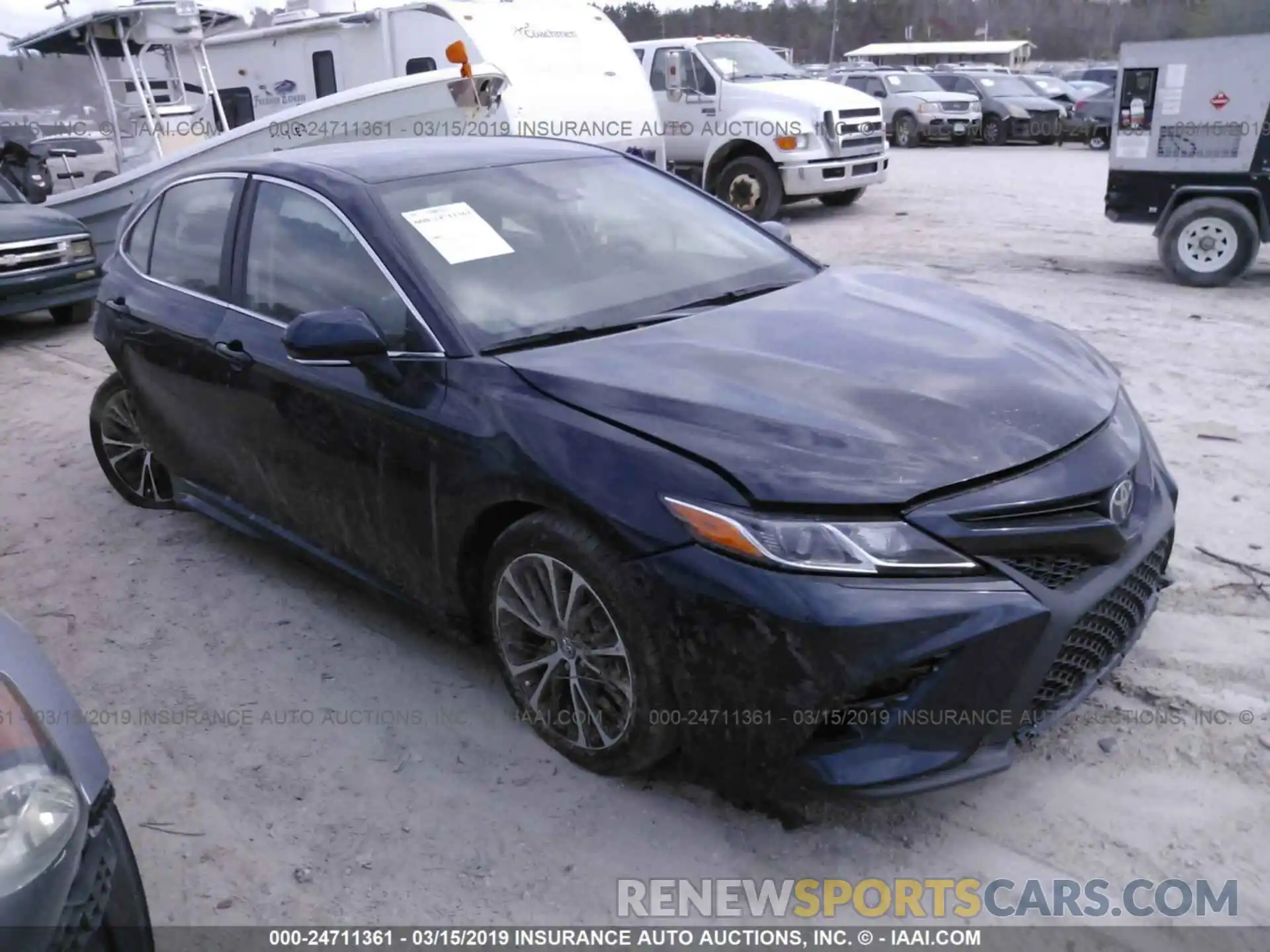 1 Photograph of a damaged car 4T1B11HK2KU714883 TOYOTA CAMRY 2019