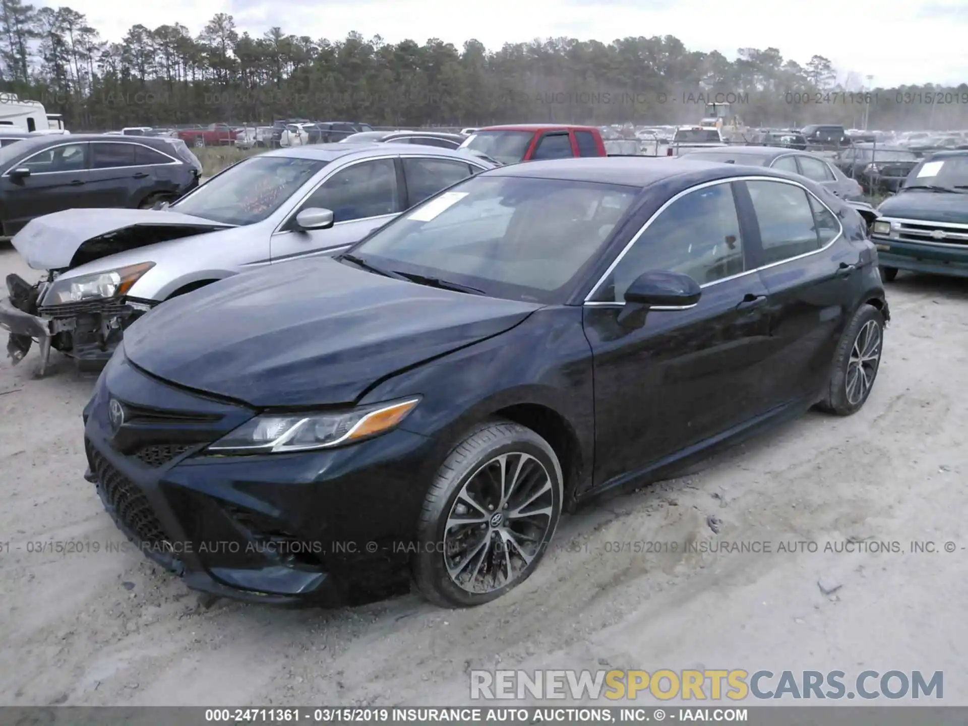 2 Photograph of a damaged car 4T1B11HK2KU714883 TOYOTA CAMRY 2019