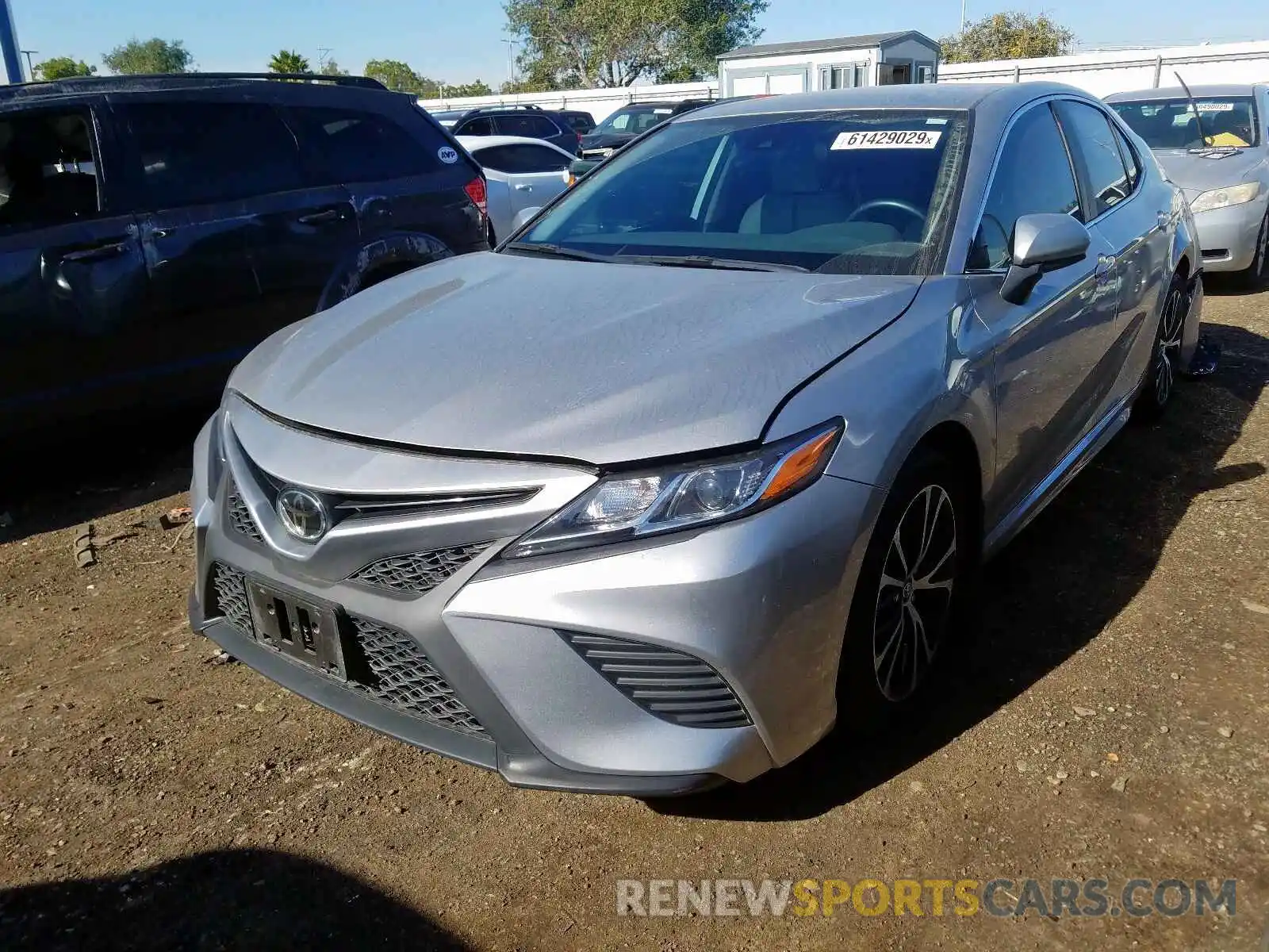 2 Photograph of a damaged car 4T1B11HK2KU718965 TOYOTA CAMRY 2019