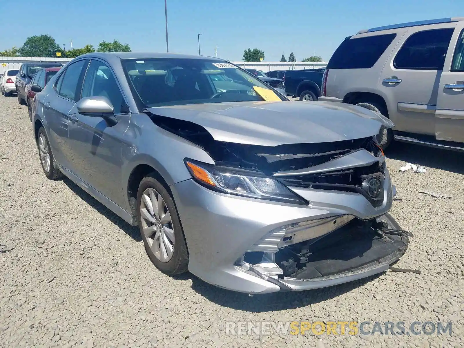 1 Photograph of a damaged car 4T1B11HK2KU719274 TOYOTA CAMRY 2019