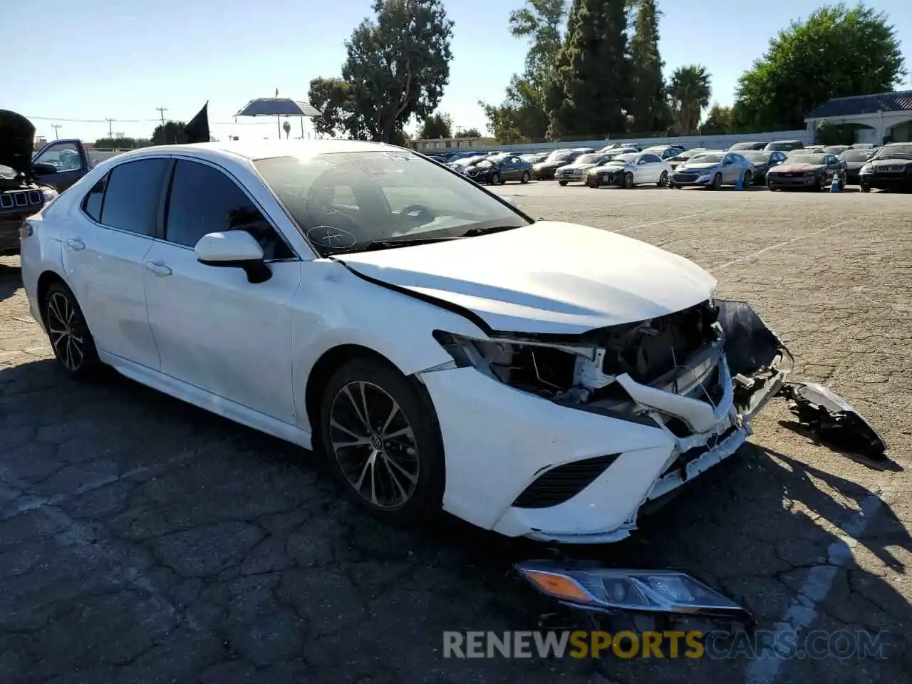 1 Photograph of a damaged car 4T1B11HK2KU719842 TOYOTA CAMRY 2019