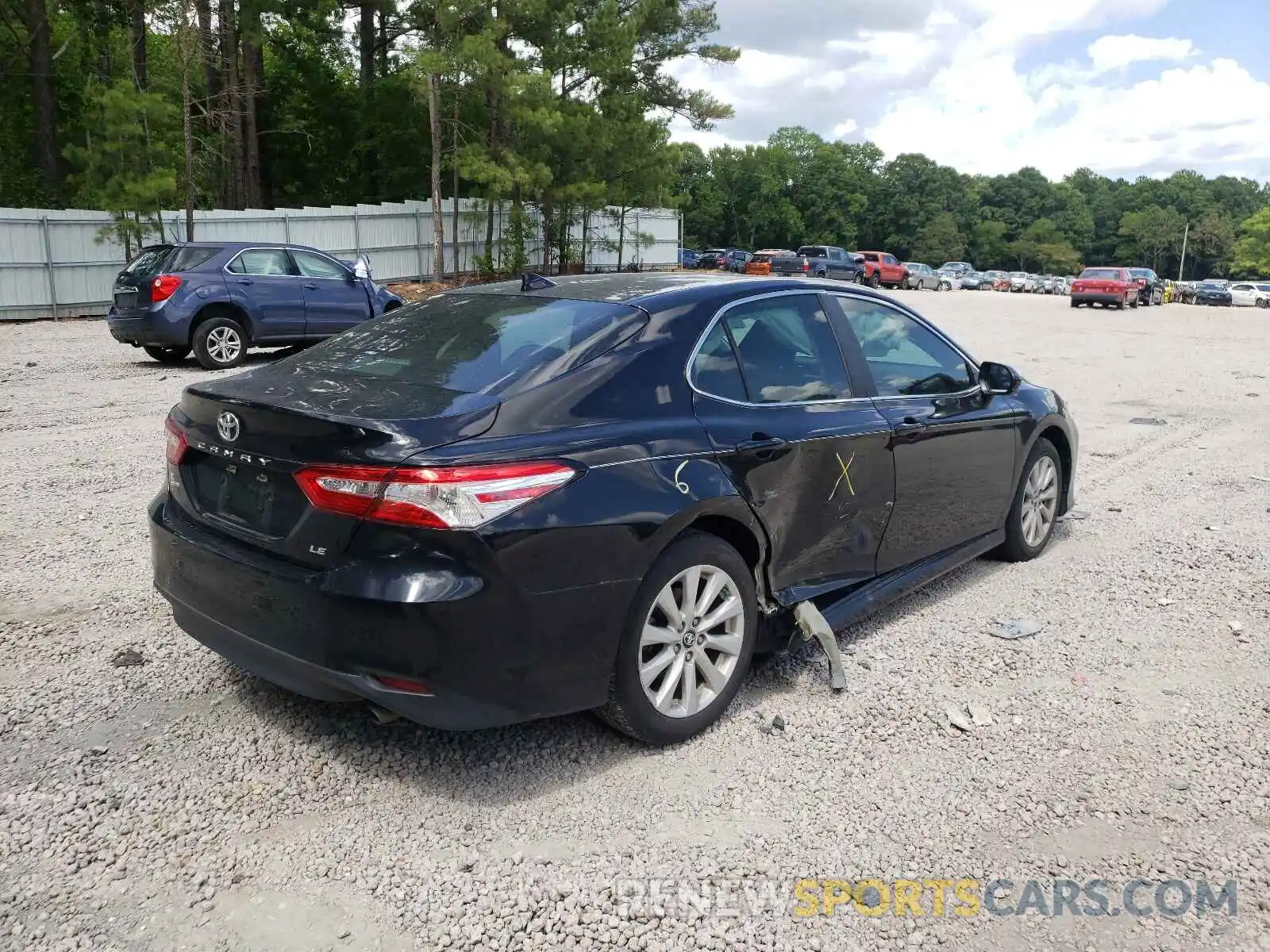 4 Photograph of a damaged car 4T1B11HK2KU720845 TOYOTA CAMRY 2019