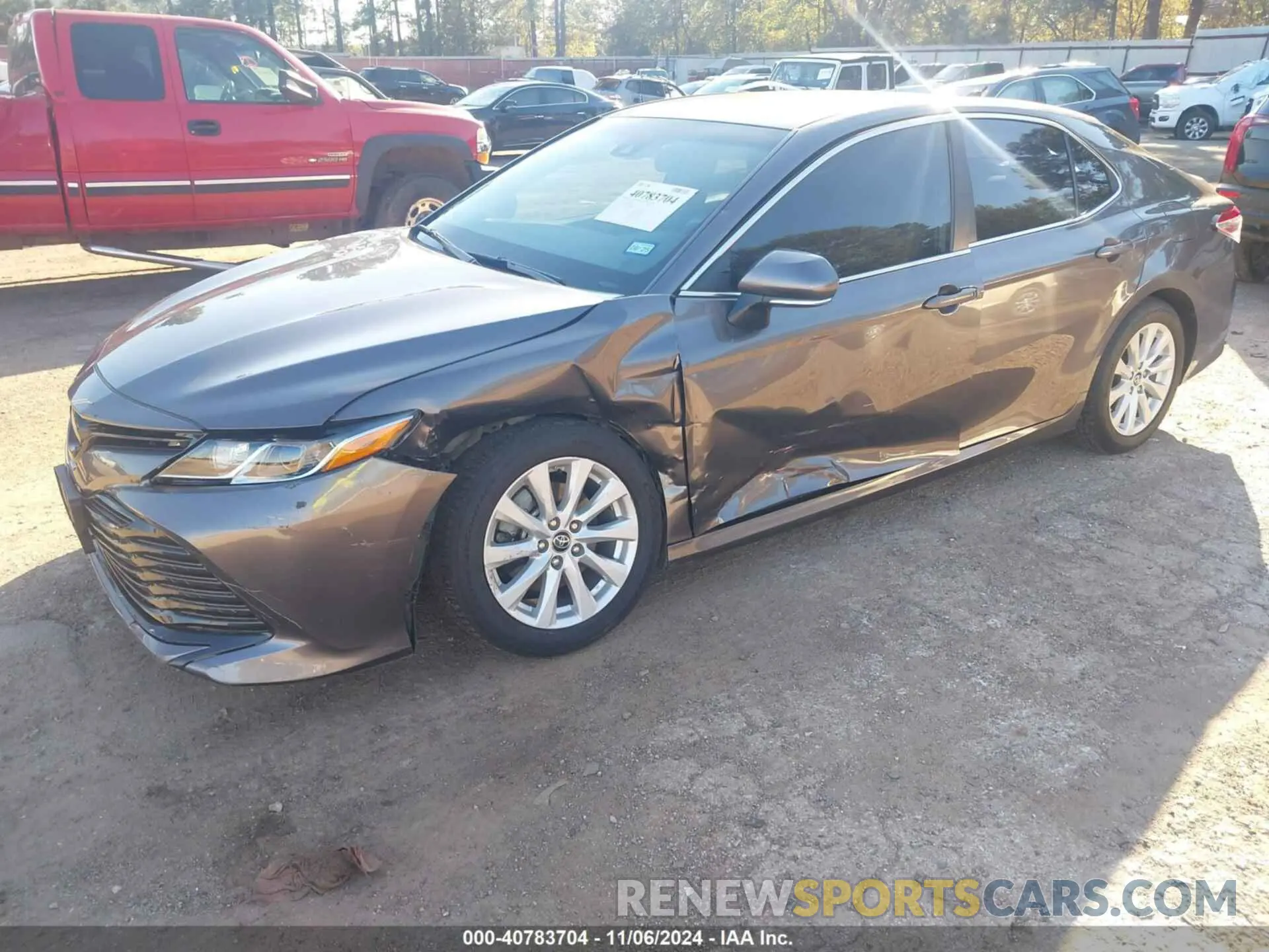 2 Photograph of a damaged car 4T1B11HK2KU720912 TOYOTA CAMRY 2019
