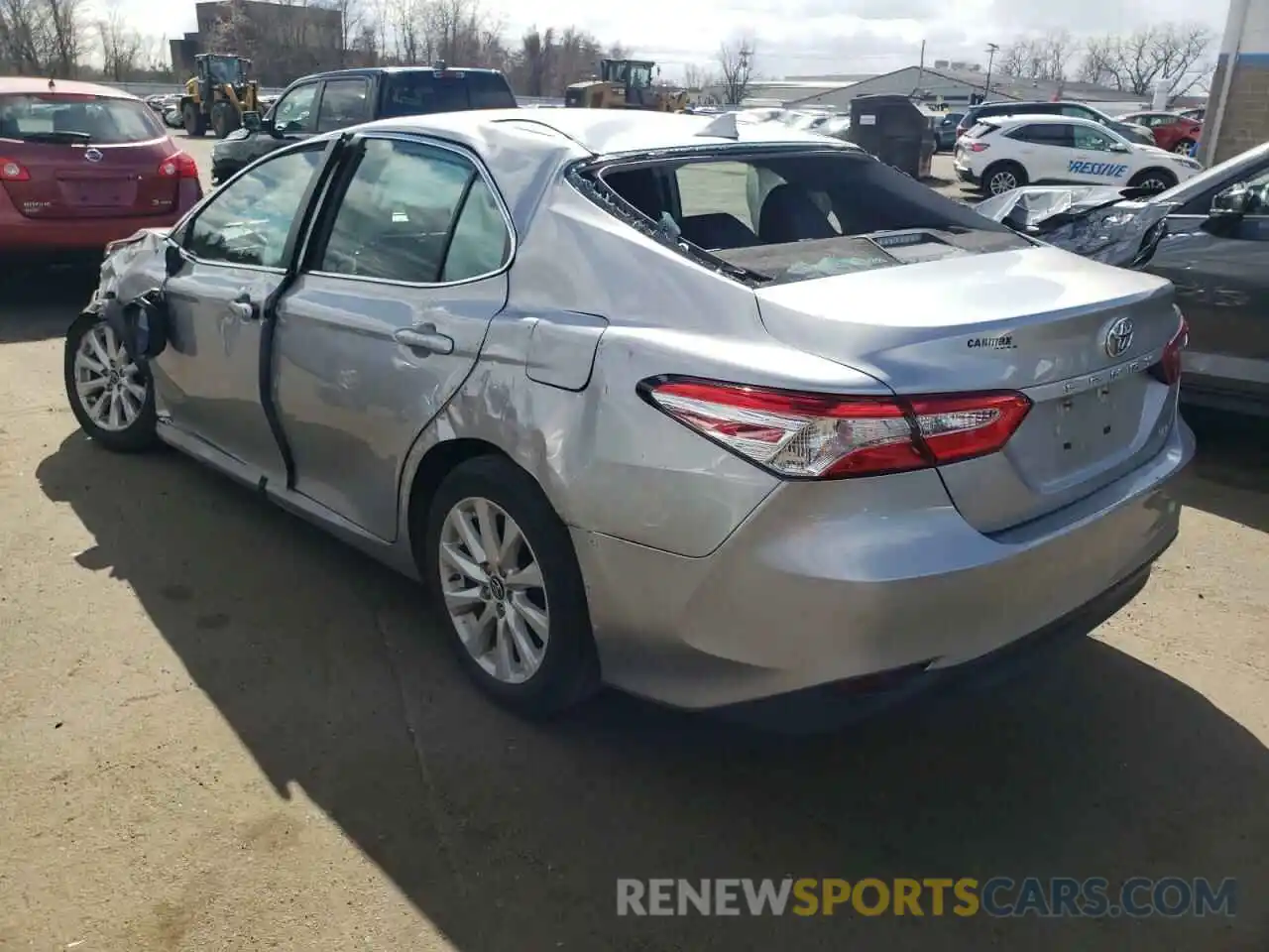 2 Photograph of a damaged car 4T1B11HK2KU721512 TOYOTA CAMRY 2019