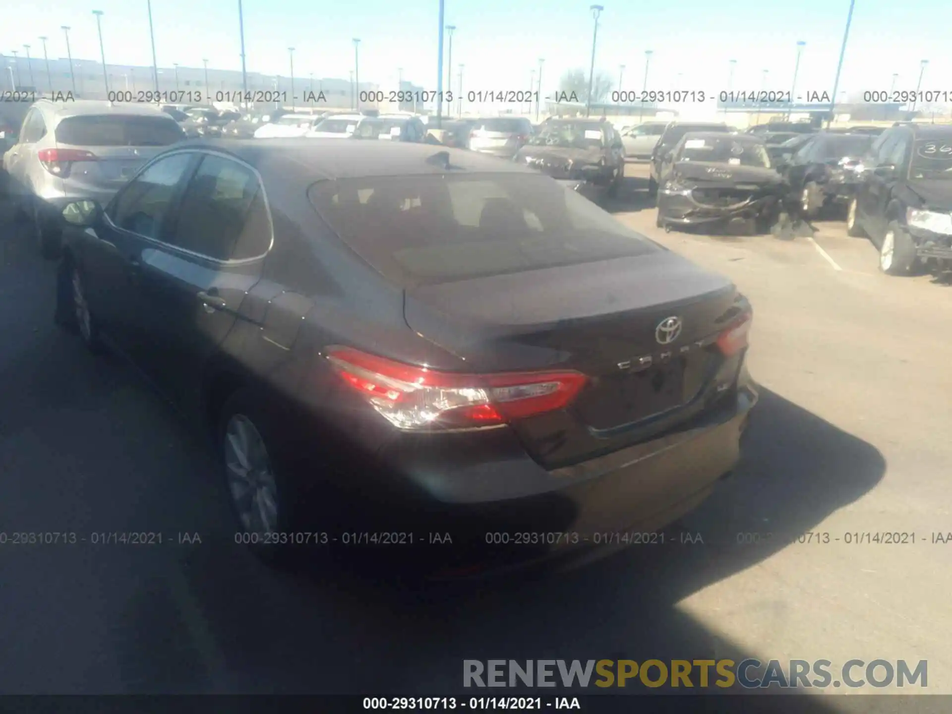 3 Photograph of a damaged car 4T1B11HK2KU724152 TOYOTA CAMRY 2019