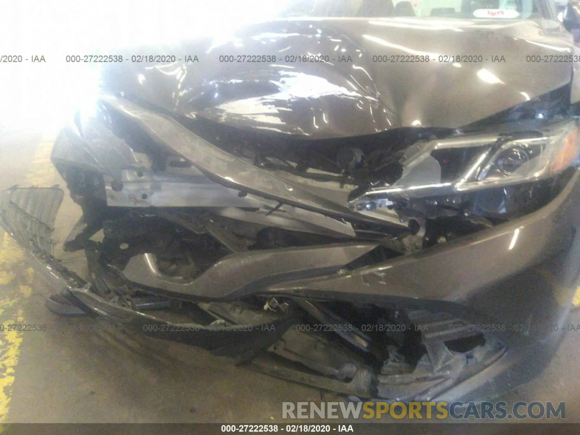 3 Photograph of a damaged car 4T1B11HK2KU724653 TOYOTA CAMRY 2019