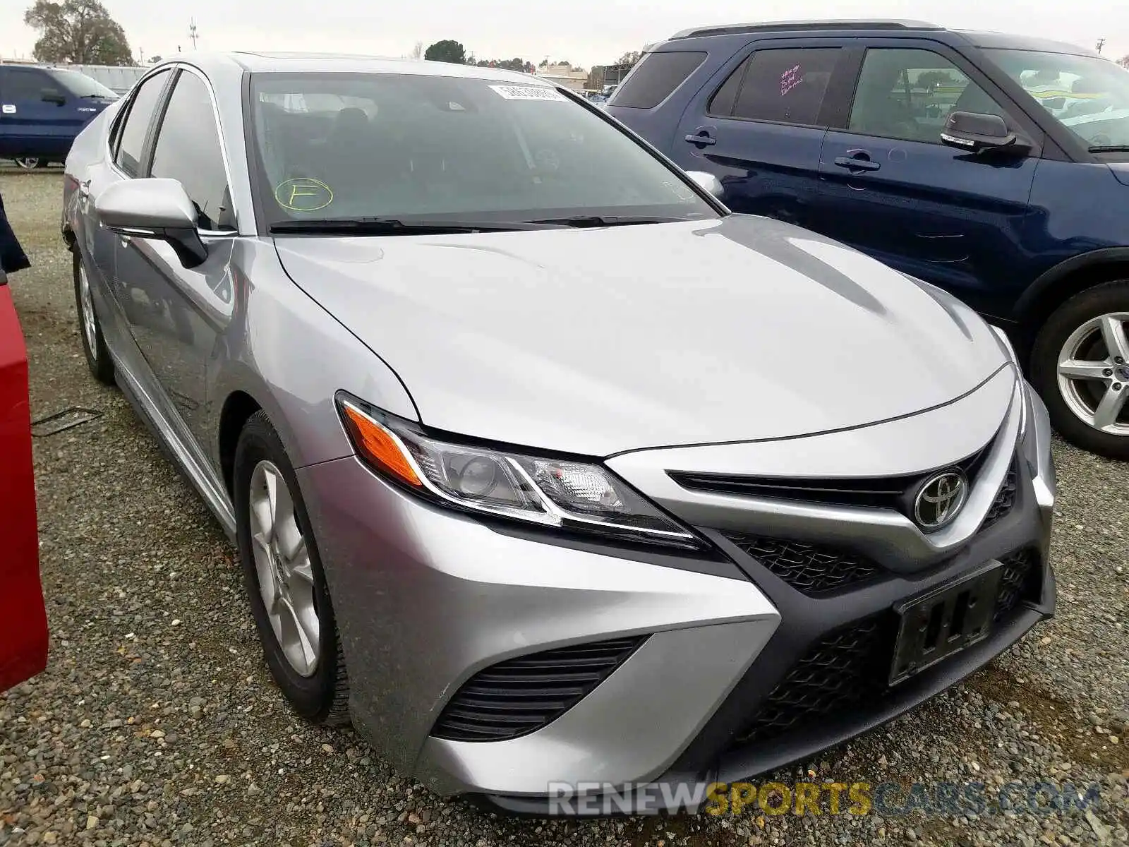 1 Photograph of a damaged car 4T1B11HK2KU731344 TOYOTA CAMRY 2019