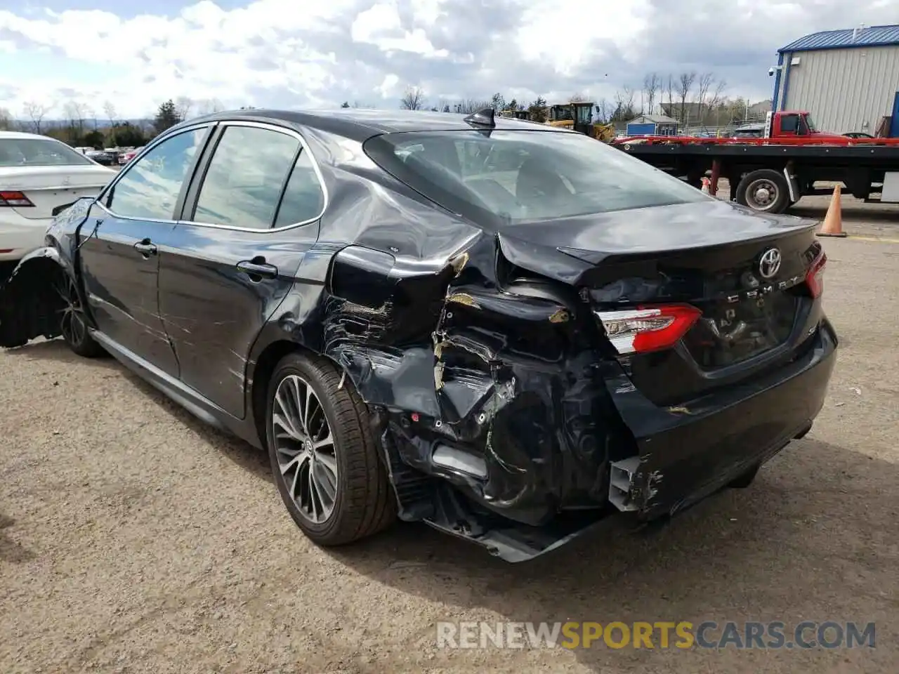 3 Photograph of a damaged car 4T1B11HK2KU735460 TOYOTA CAMRY 2019