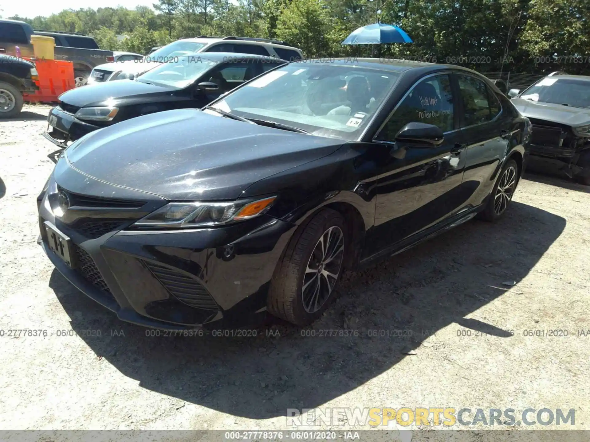 2 Photograph of a damaged car 4T1B11HK2KU739377 TOYOTA CAMRY 2019