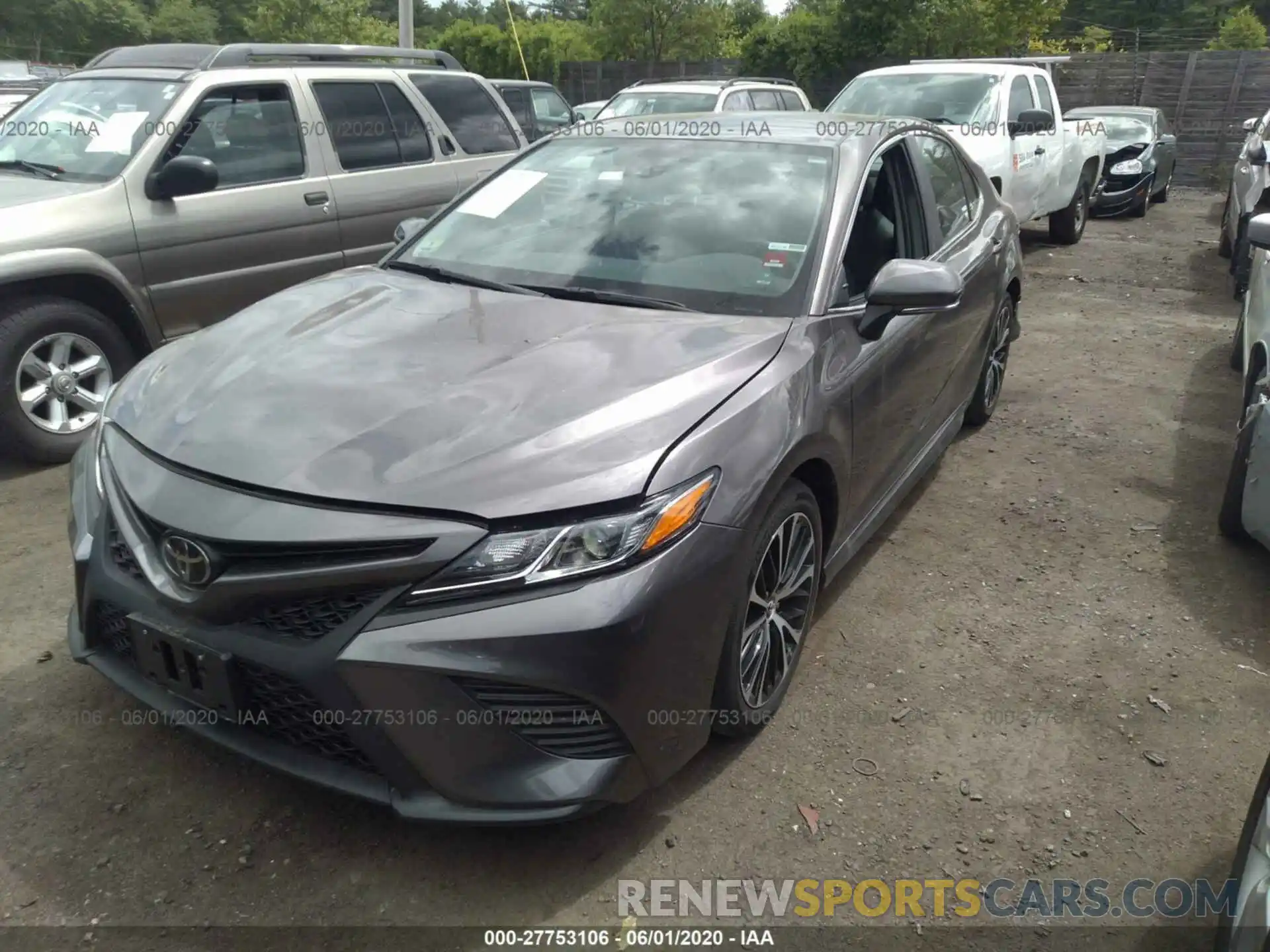 2 Photograph of a damaged car 4T1B11HK2KU739637 TOYOTA CAMRY 2019