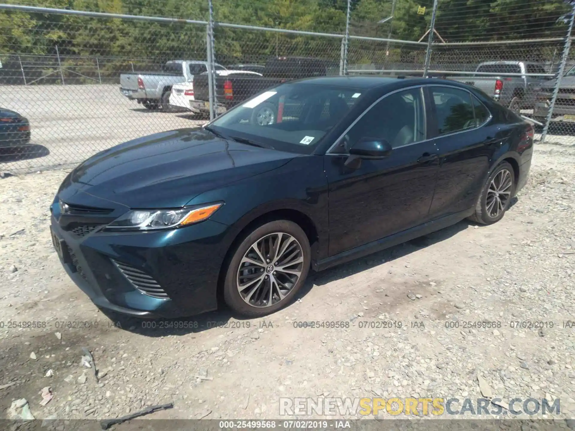 2 Photograph of a damaged car 4T1B11HK2KU740125 TOYOTA CAMRY 2019