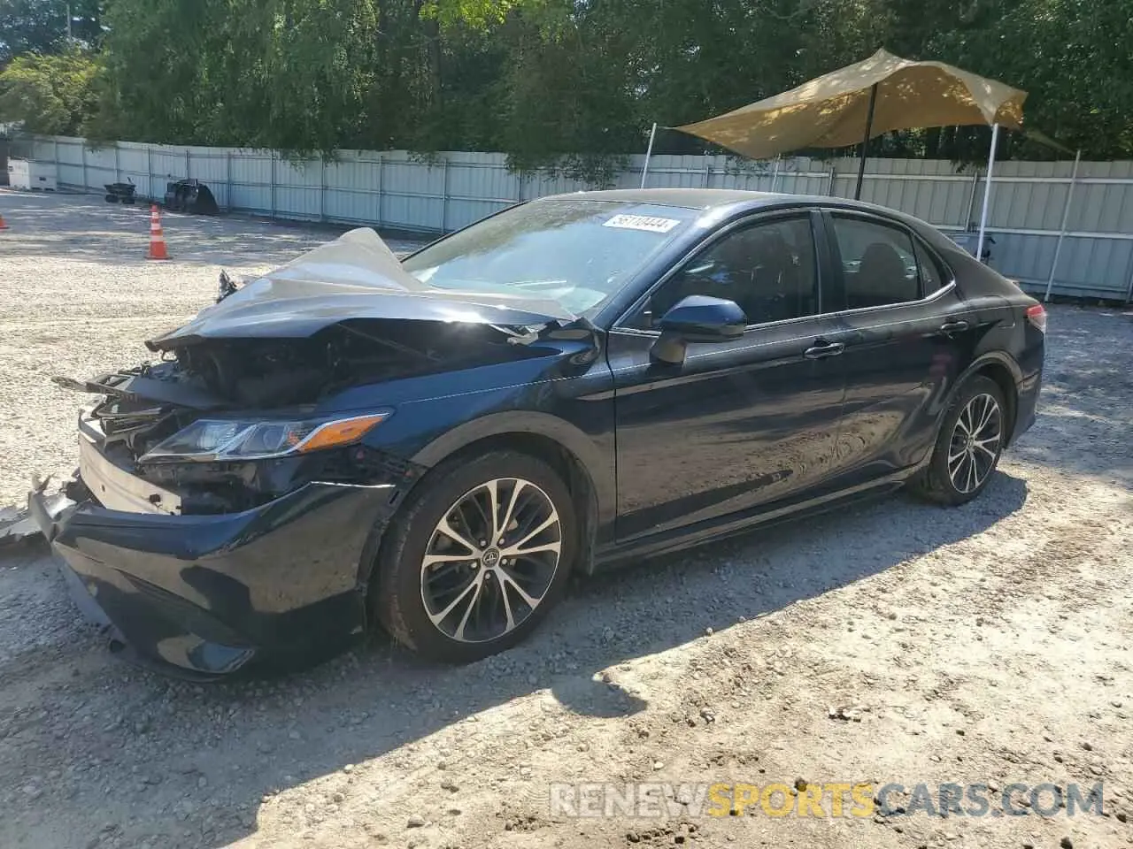 1 Photograph of a damaged car 4T1B11HK2KU740254 TOYOTA CAMRY 2019