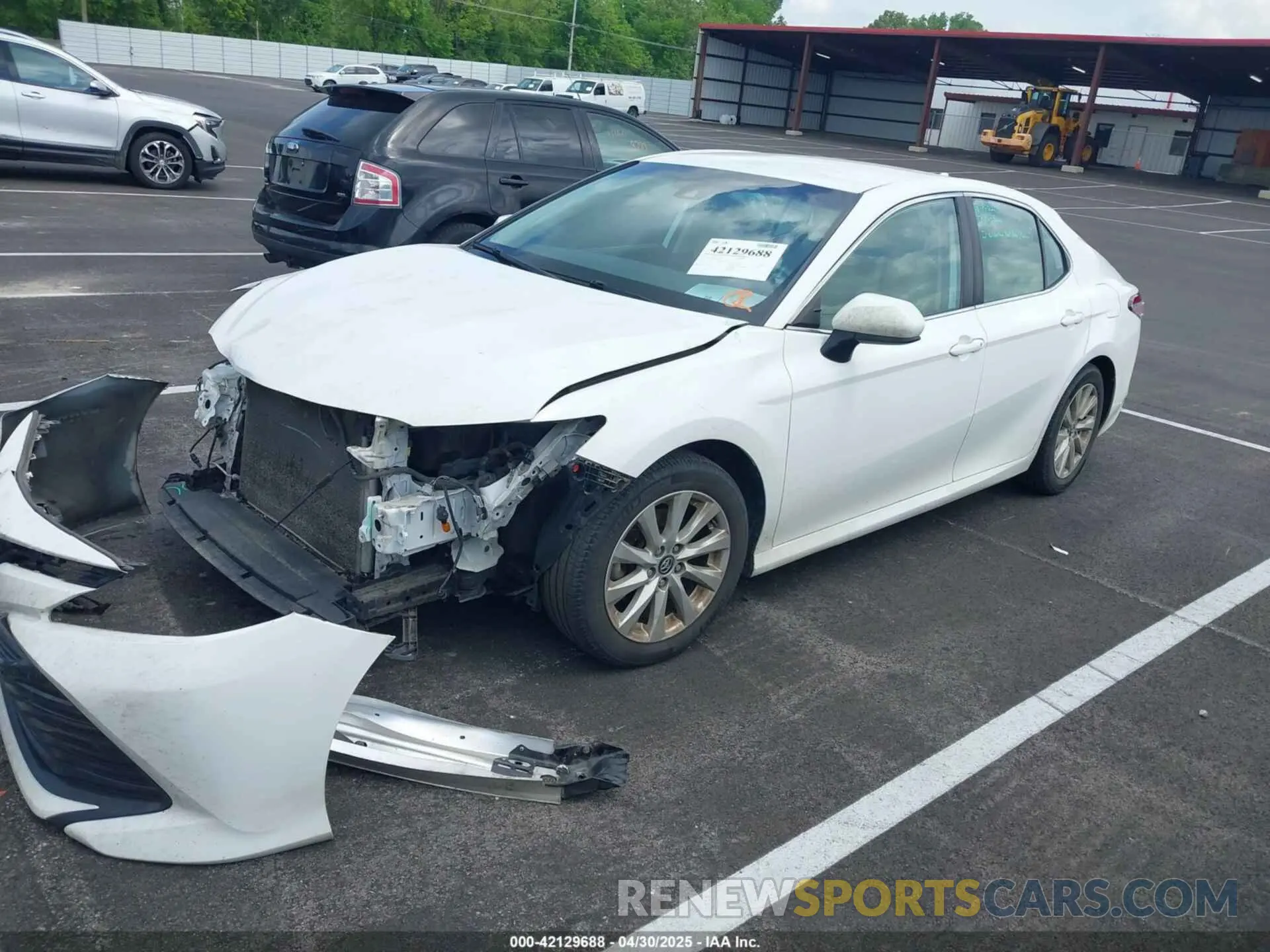 2 Photograph of a damaged car 4T1B11HK2KU743445 TOYOTA CAMRY 2019