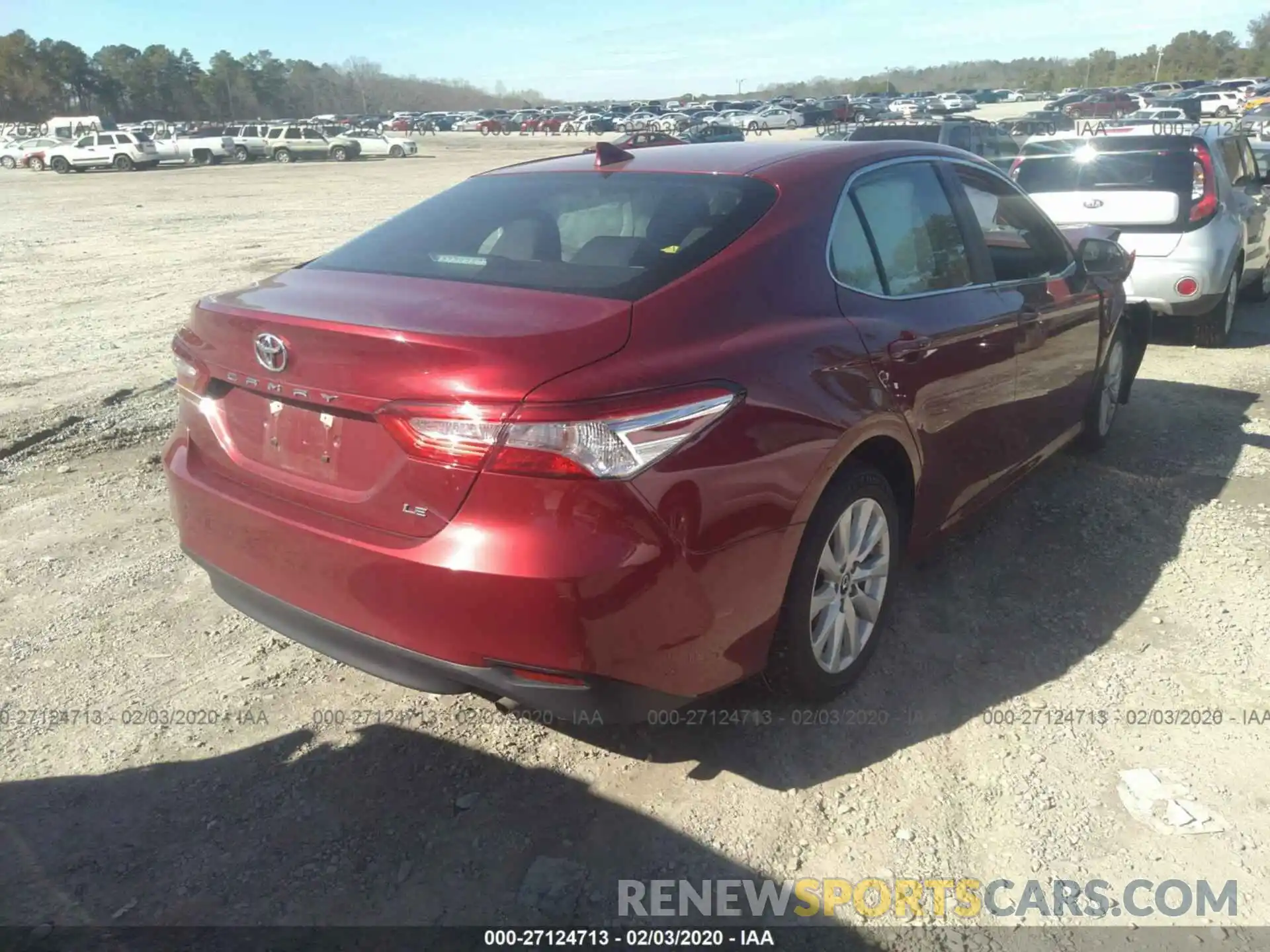 4 Photograph of a damaged car 4T1B11HK2KU743932 TOYOTA CAMRY 2019