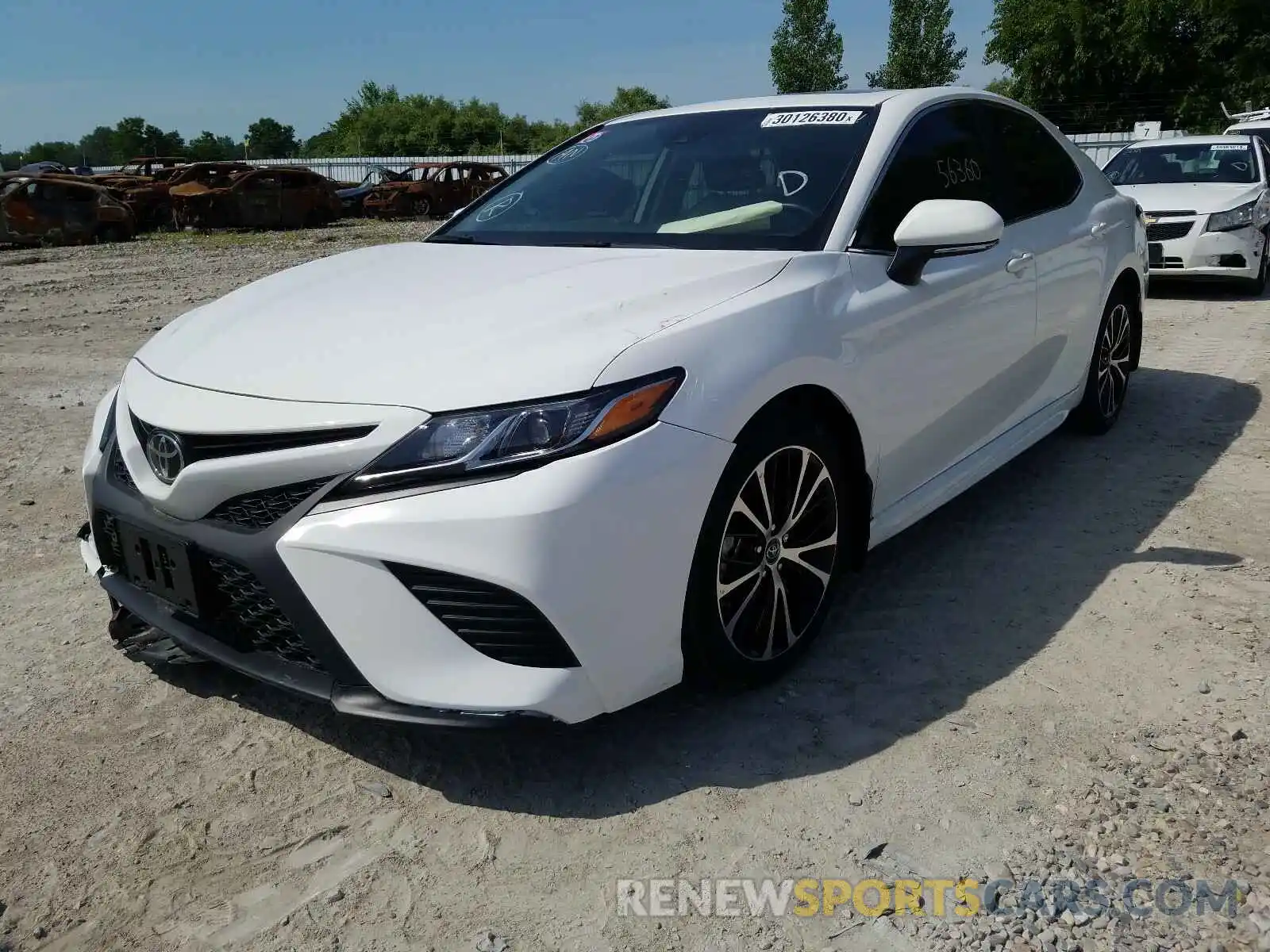 2 Photograph of a damaged car 4T1B11HK2KU747852 TOYOTA CAMRY 2019