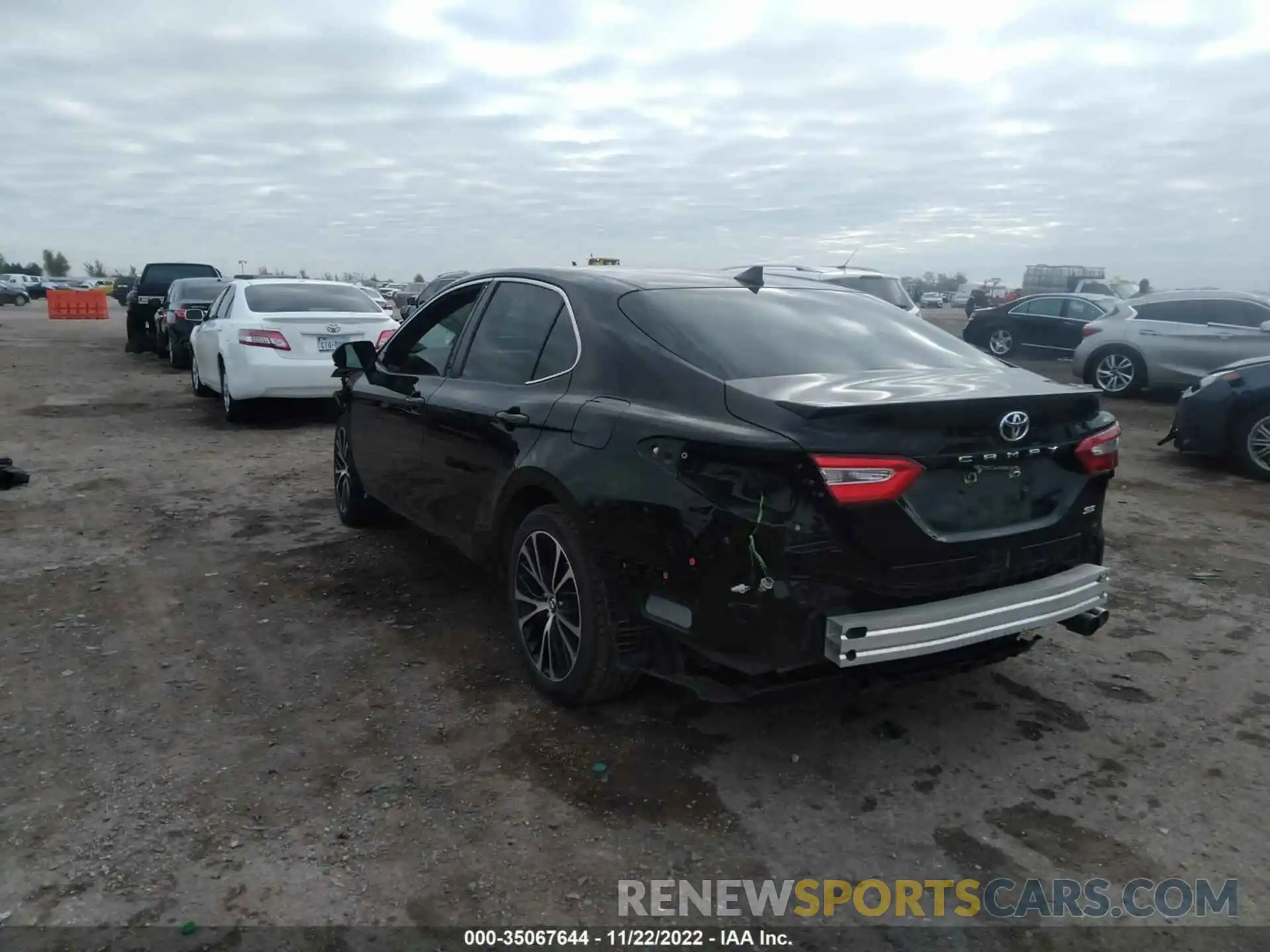 3 Photograph of a damaged car 4T1B11HK2KU748841 TOYOTA CAMRY 2019