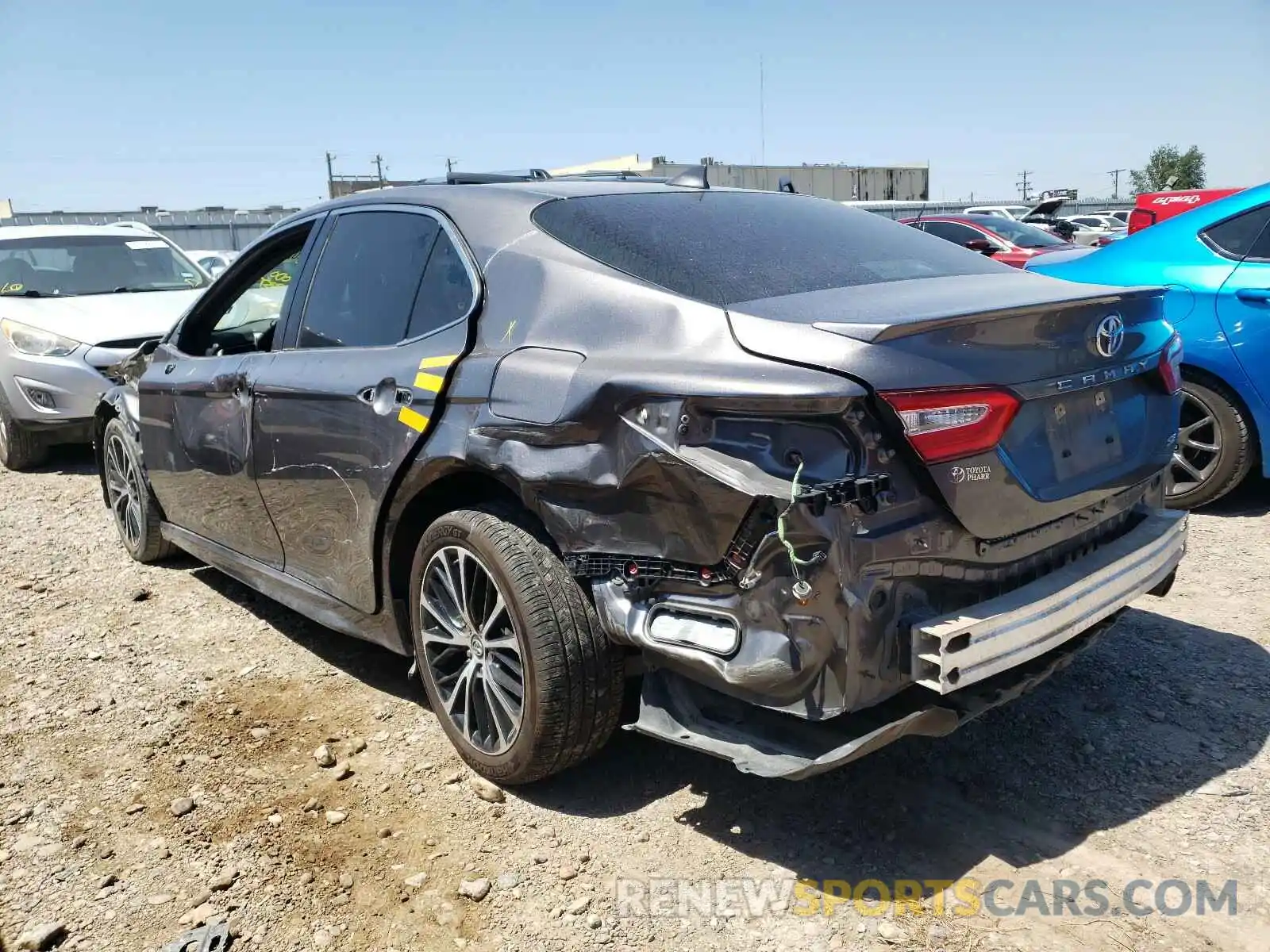 3 Photograph of a damaged car 4T1B11HK2KU749343 TOYOTA CAMRY 2019