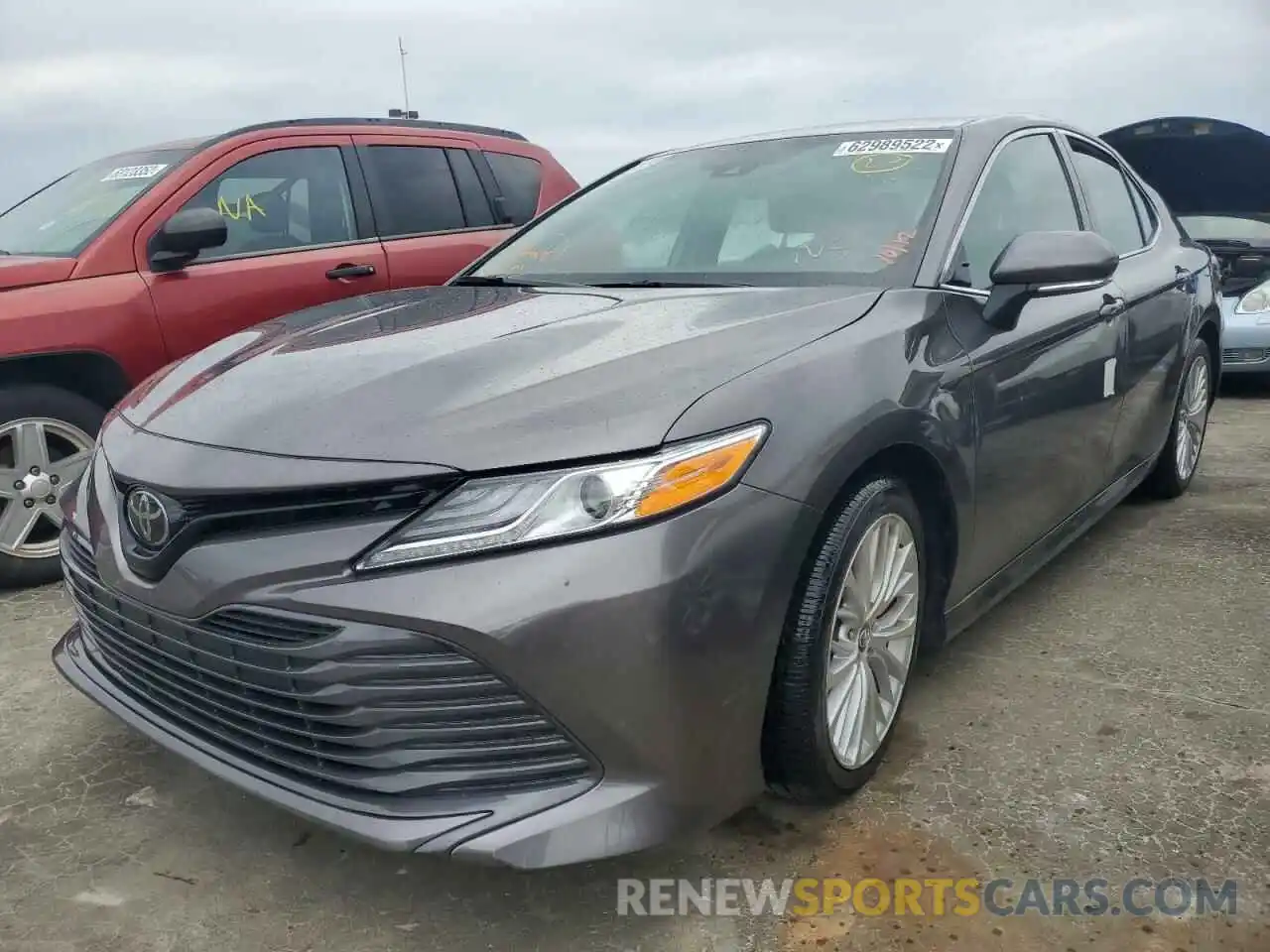 2 Photograph of a damaged car 4T1B11HK2KU751691 TOYOTA CAMRY 2019