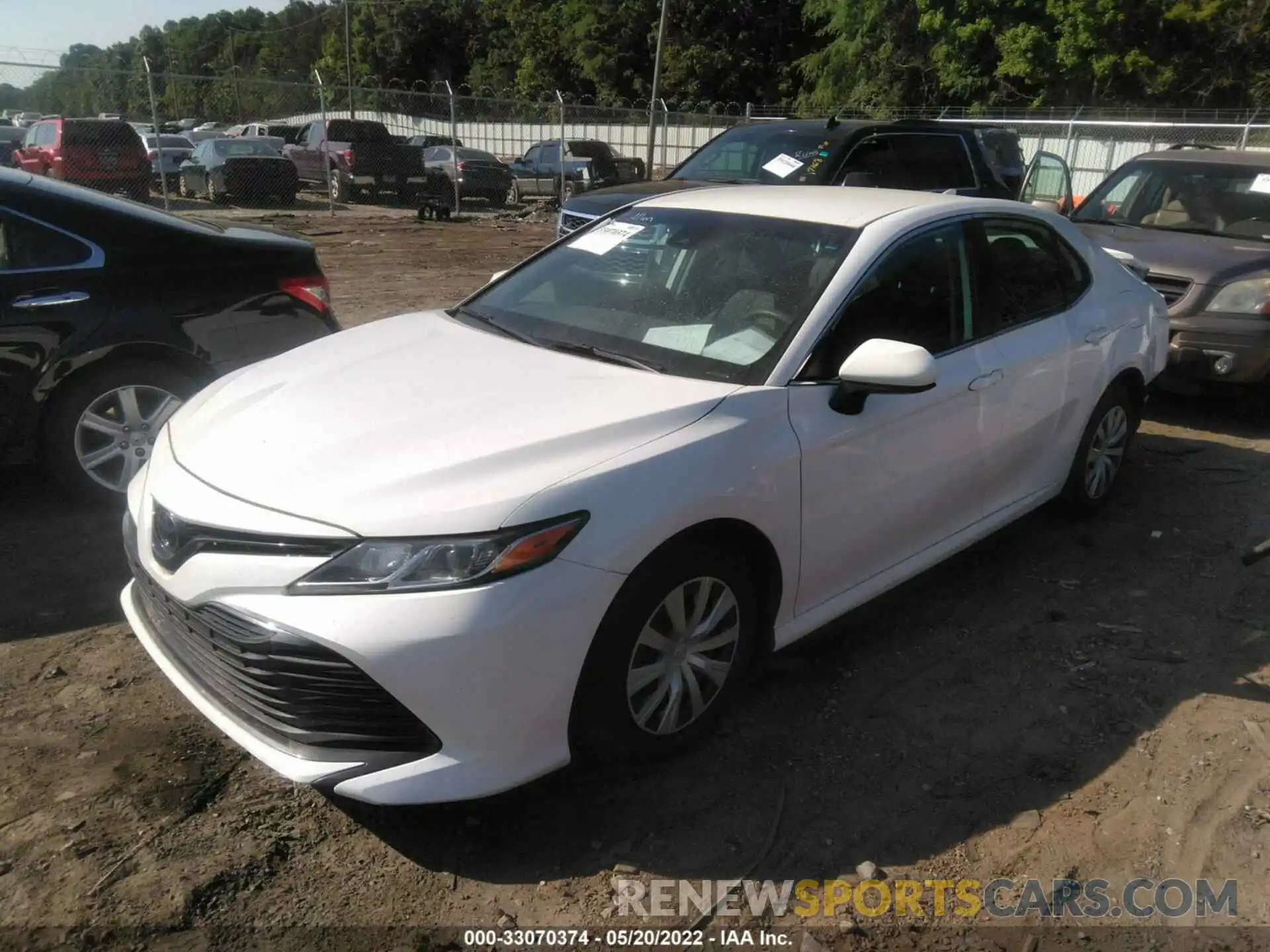 2 Photograph of a damaged car 4T1B11HK2KU752615 TOYOTA CAMRY 2019