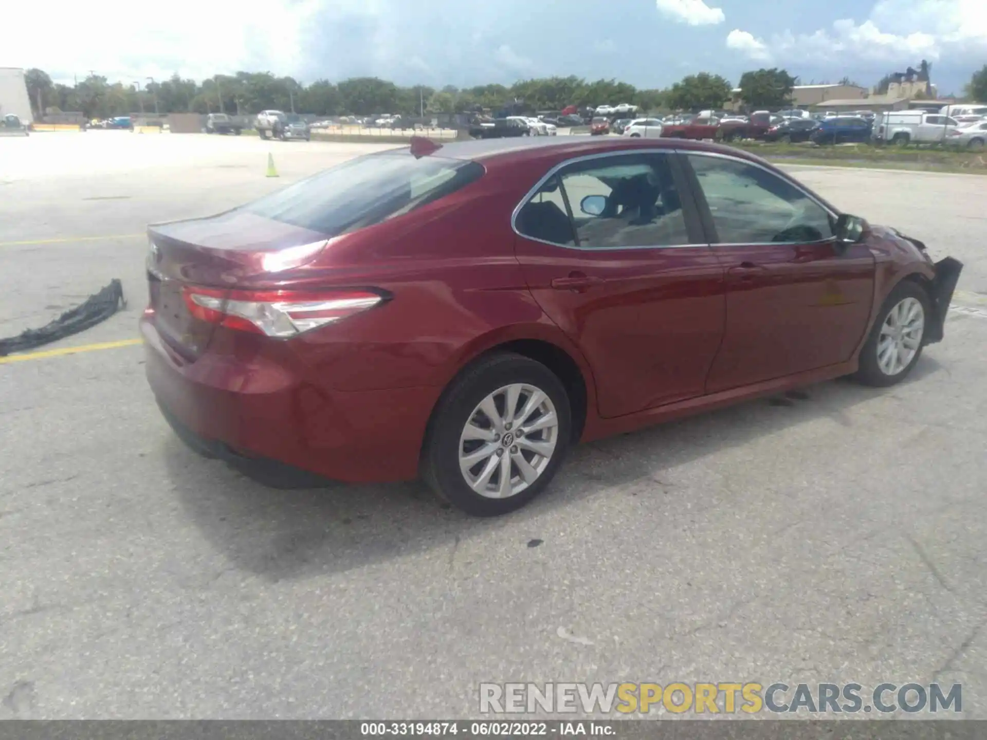 4 Photograph of a damaged car 4T1B11HK2KU755515 TOYOTA CAMRY 2019